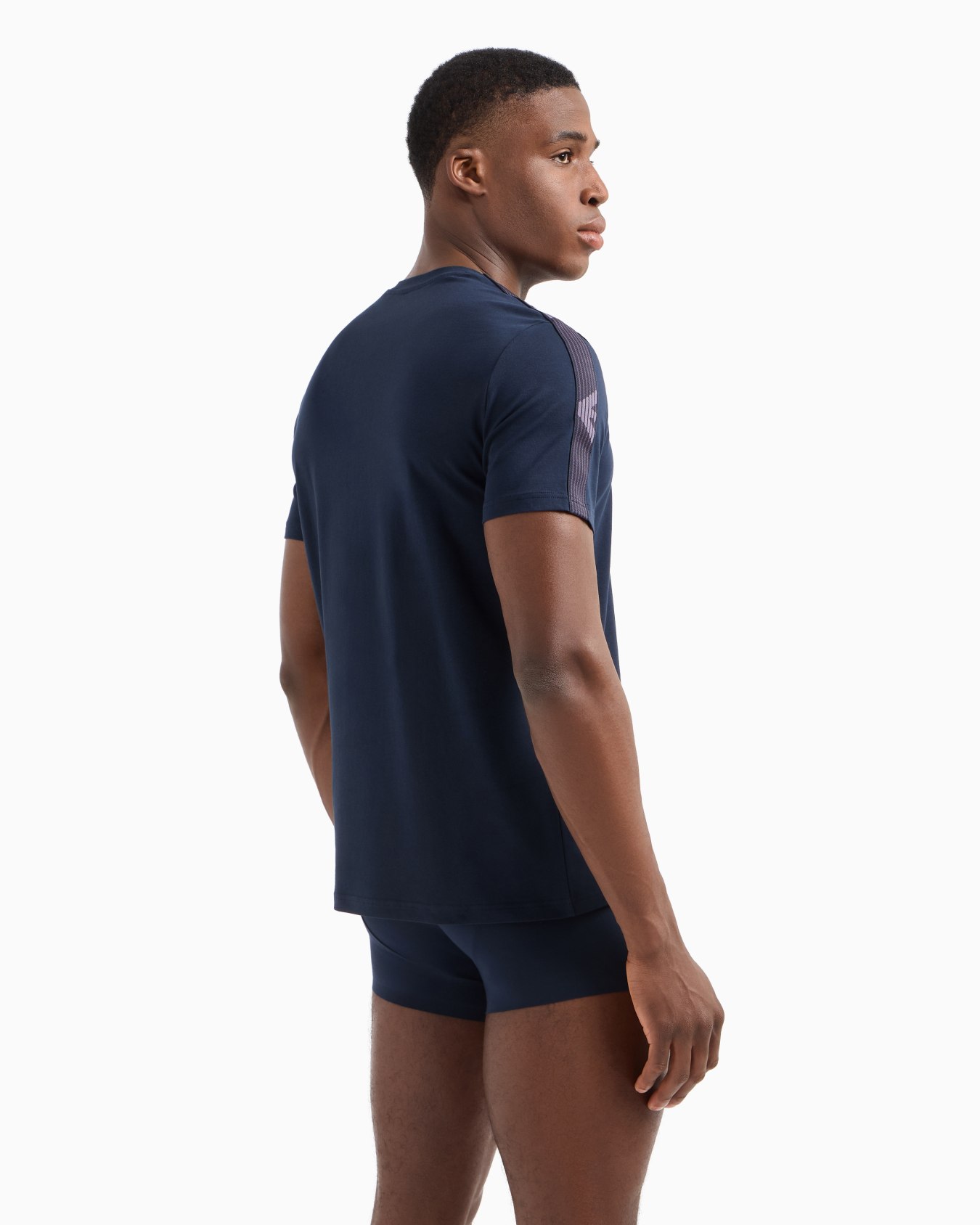 ASV logoband organic-cotton loungewear T-shirt Slide 2