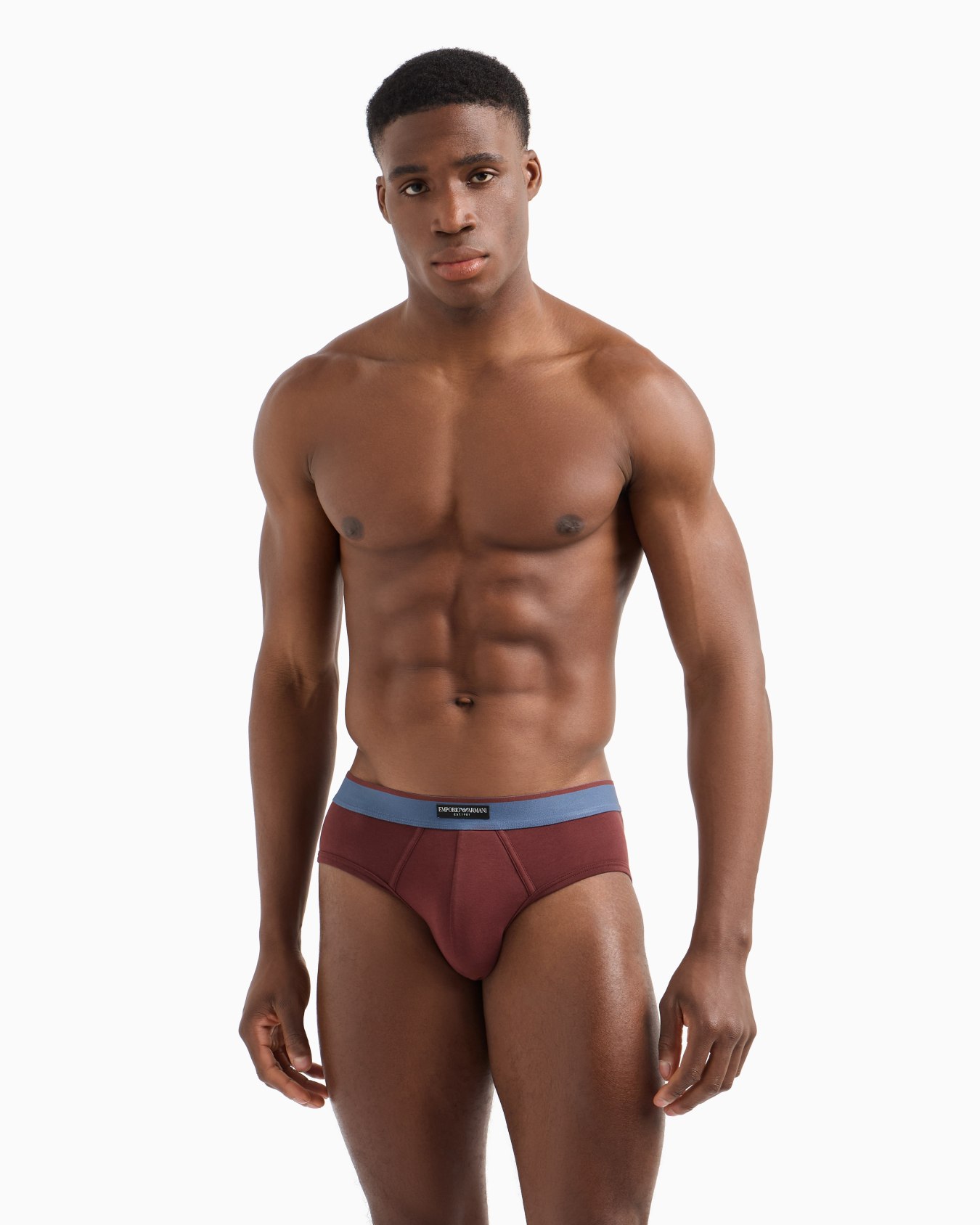 ASV two-pack of logo label organic-cotton briefs Slide 1