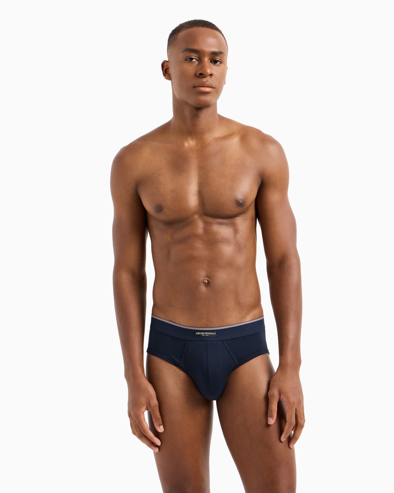 ASV two-pack of logo label organic-cotton briefs Slide 1
