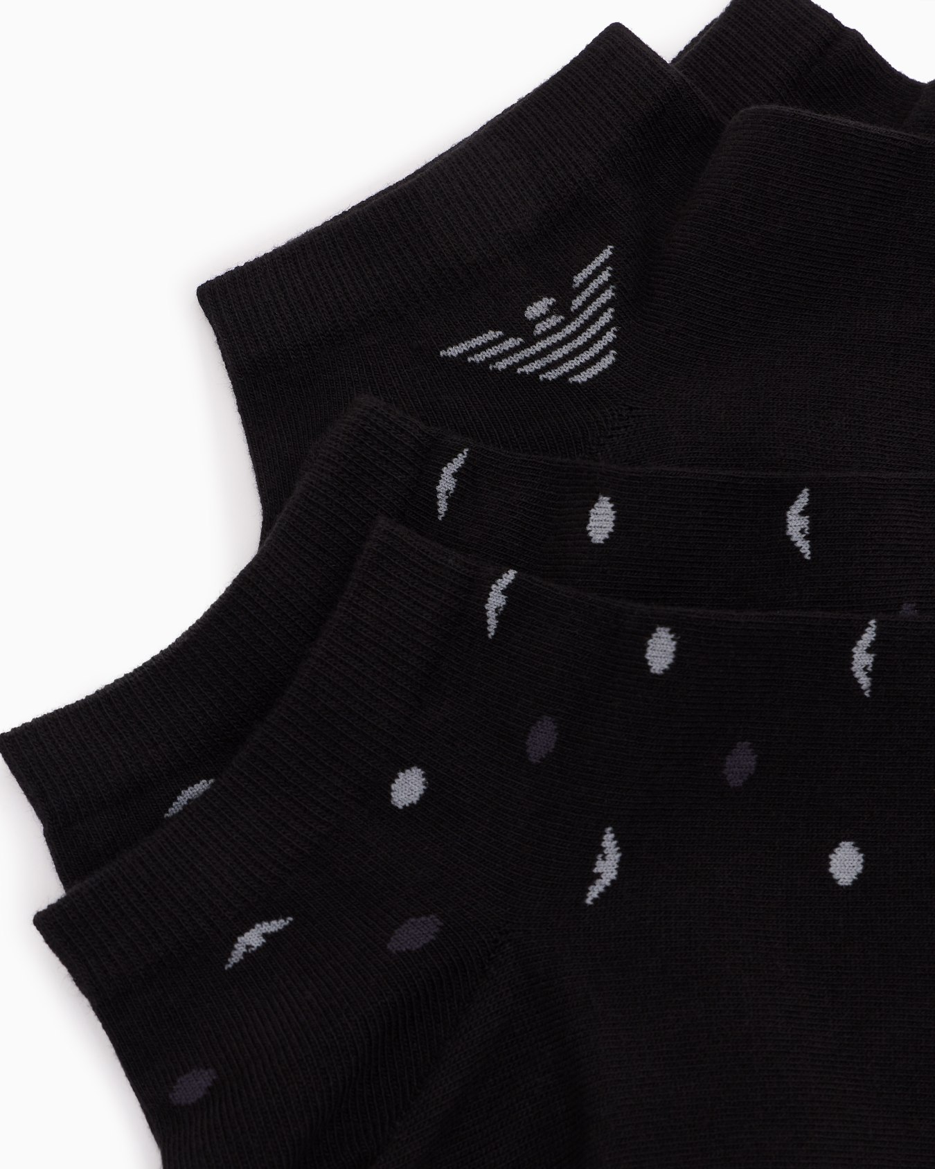 Three-pack of all-over eagle ankle socks Slide 1
