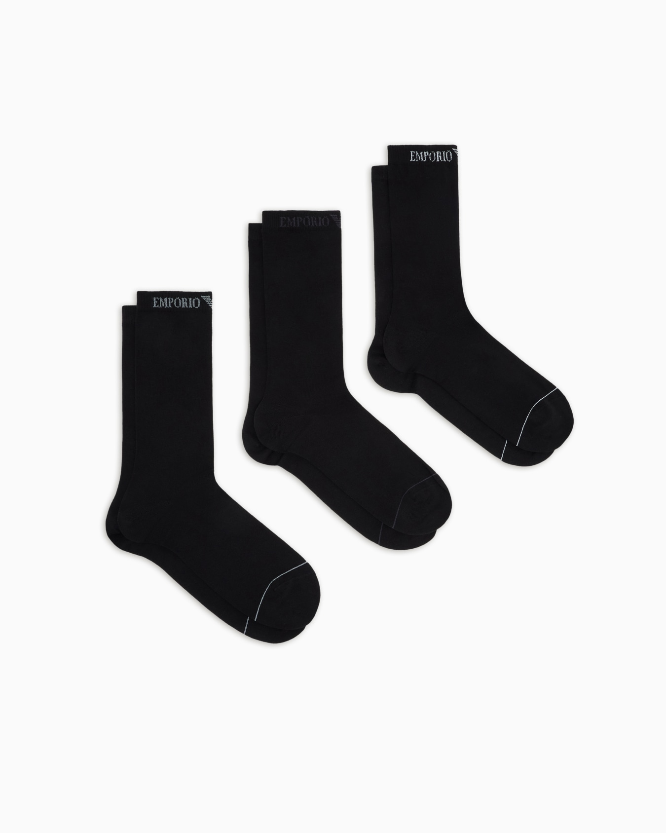 Three-pack of Extended logo socks Slide 0