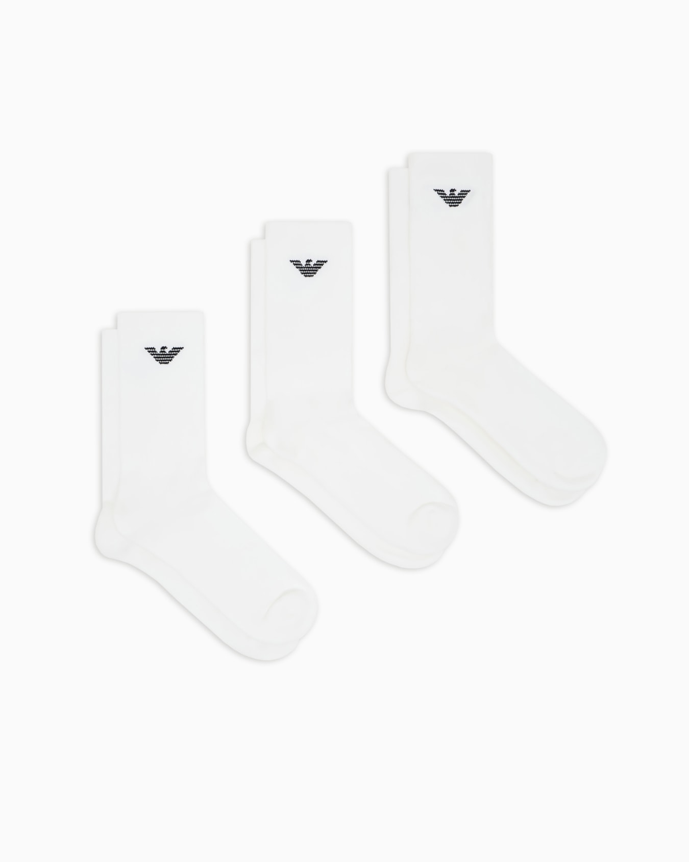 Paquete de tres pares de calcetines deportivos de rizo Diapositiva 0