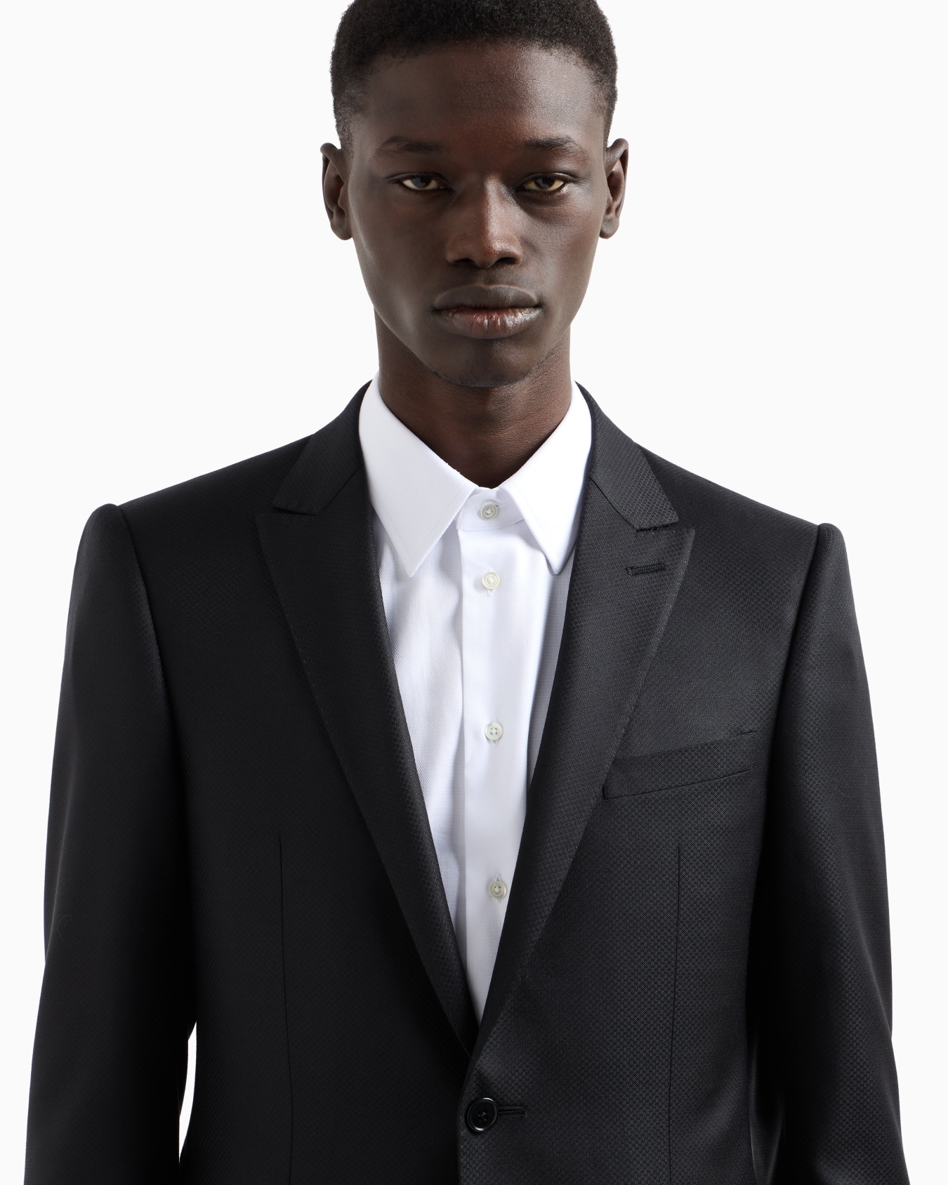 Manteau Court Homme En Laine - Trench Coat Classique élégant - Chaud Pour Hiver - Col Cranté, Manches Longues