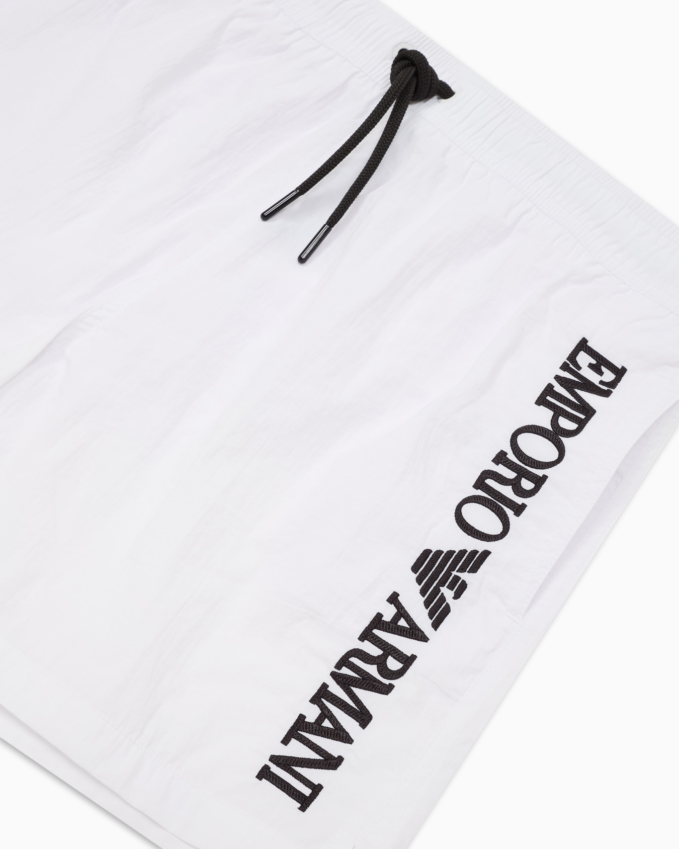 Short de bain avec broderie logo verticale Diapositive 3