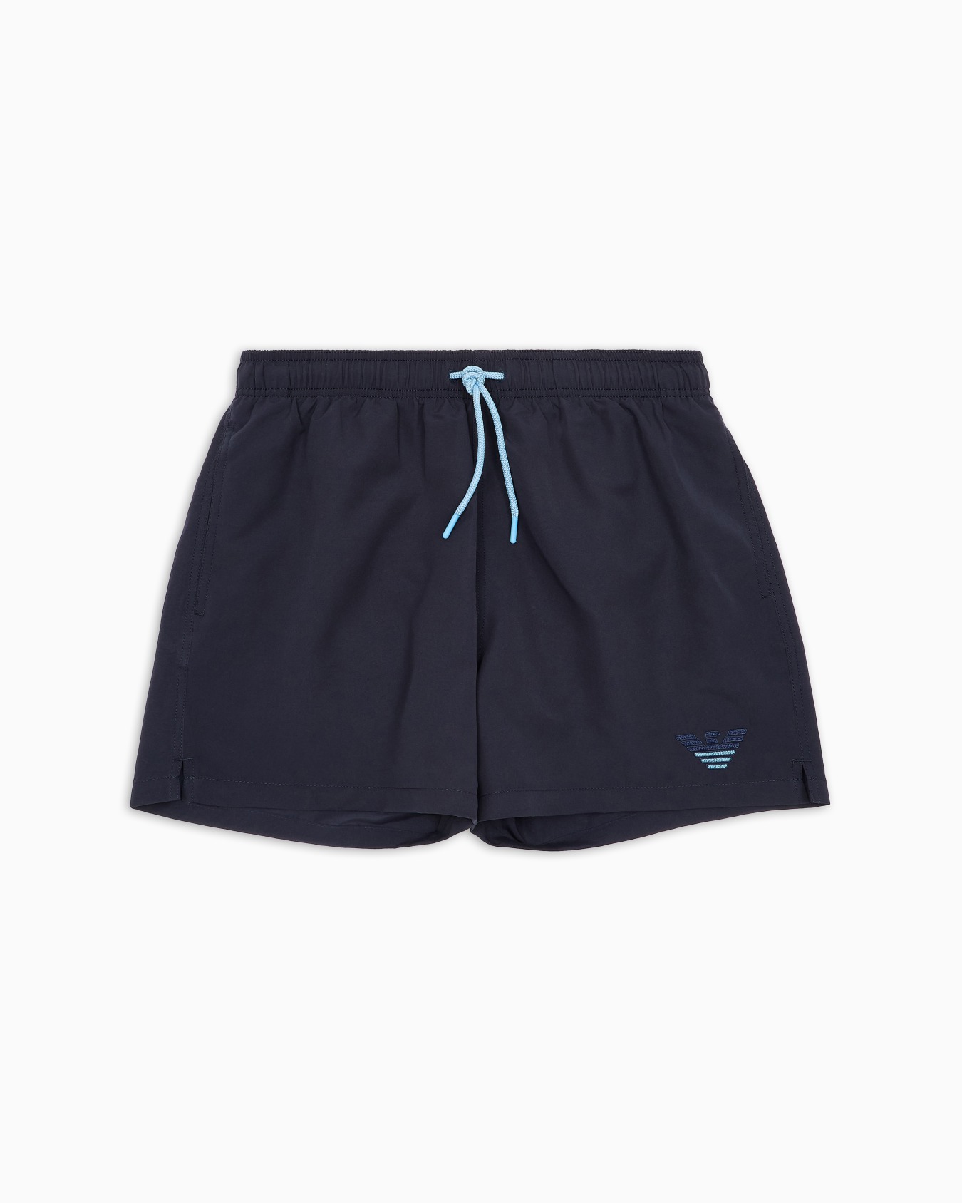 Bañador tipo pantalón corto con bordado de águila bicolor Diapositiva 0