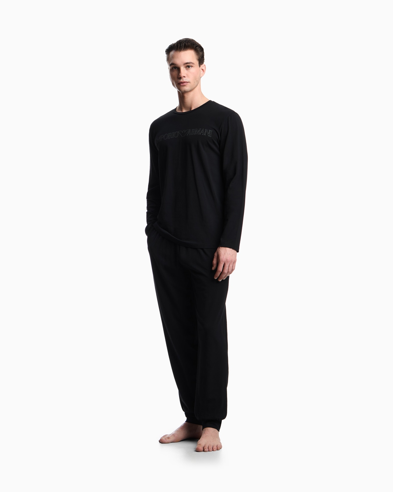 ASV Megalogo organic jersey pyjamas Slide 1