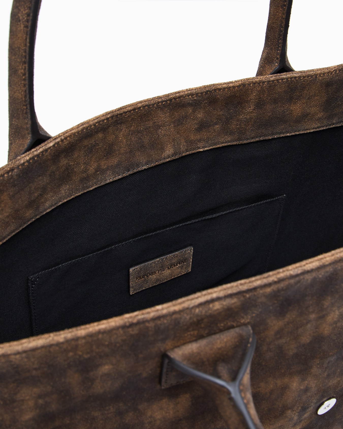 ASV New York dappled leather shopper bag Slide 3
