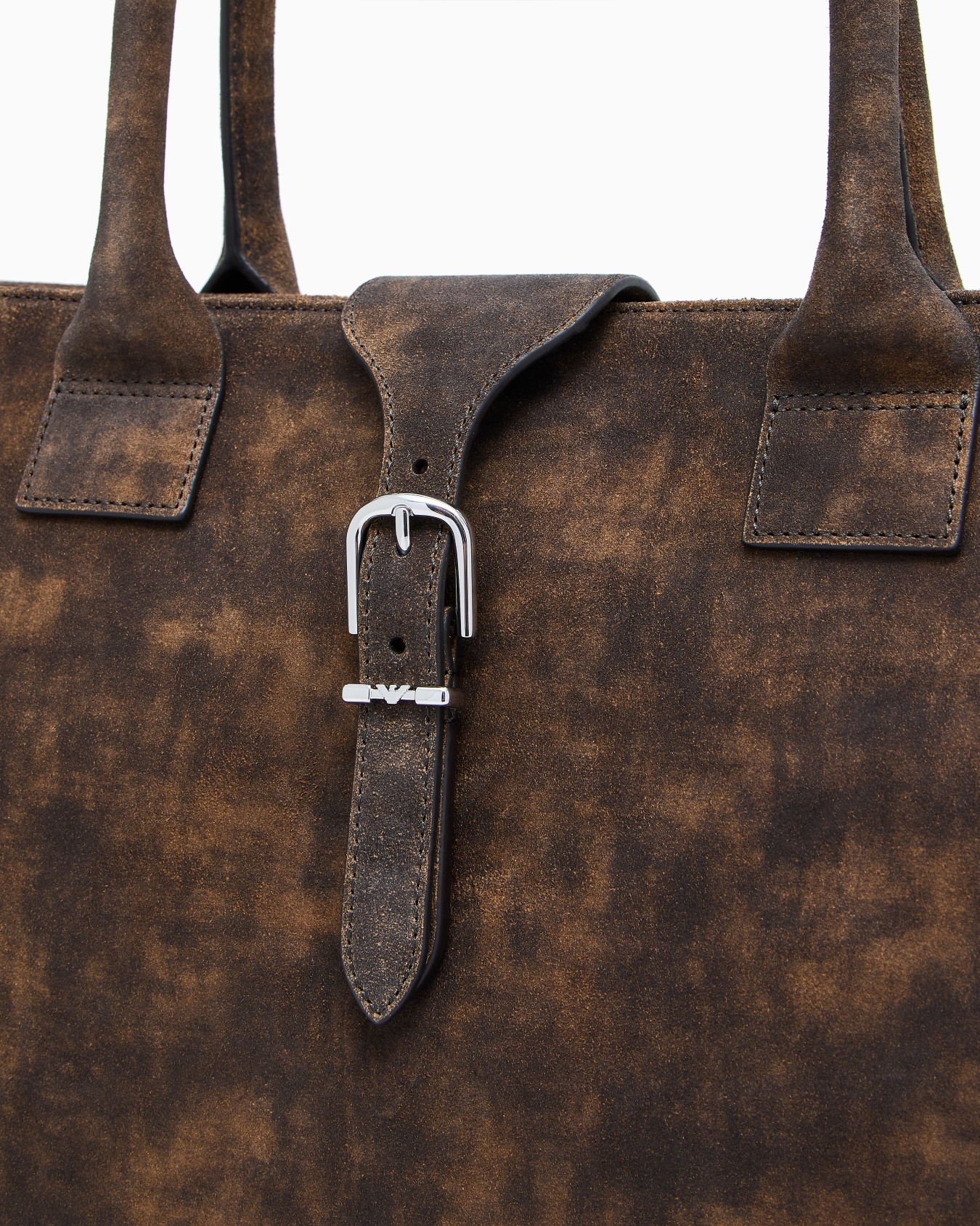 ASV New York dappled leather shopper bag Slide 4