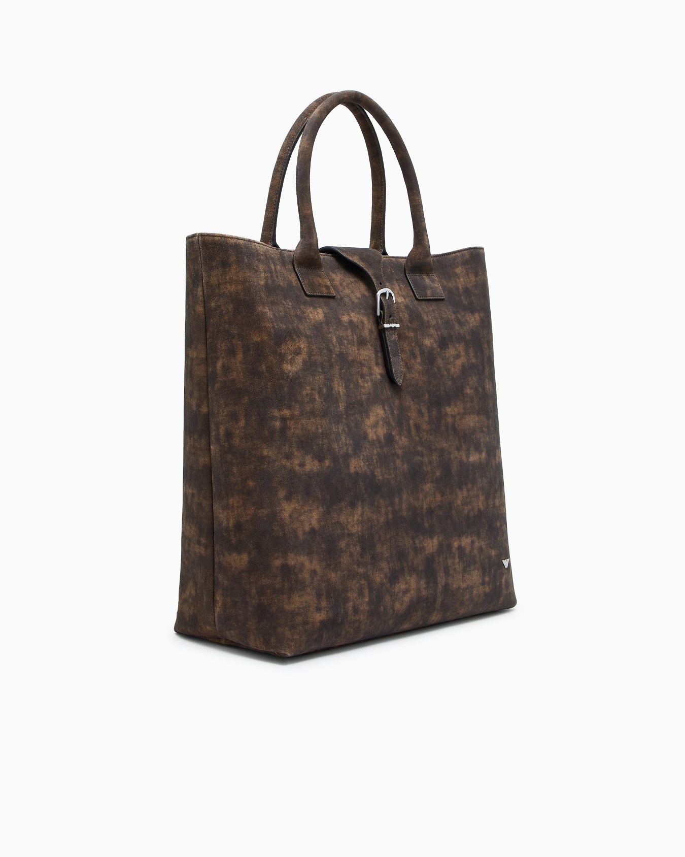 ASV New York dappled leather shopper bag Slide 1