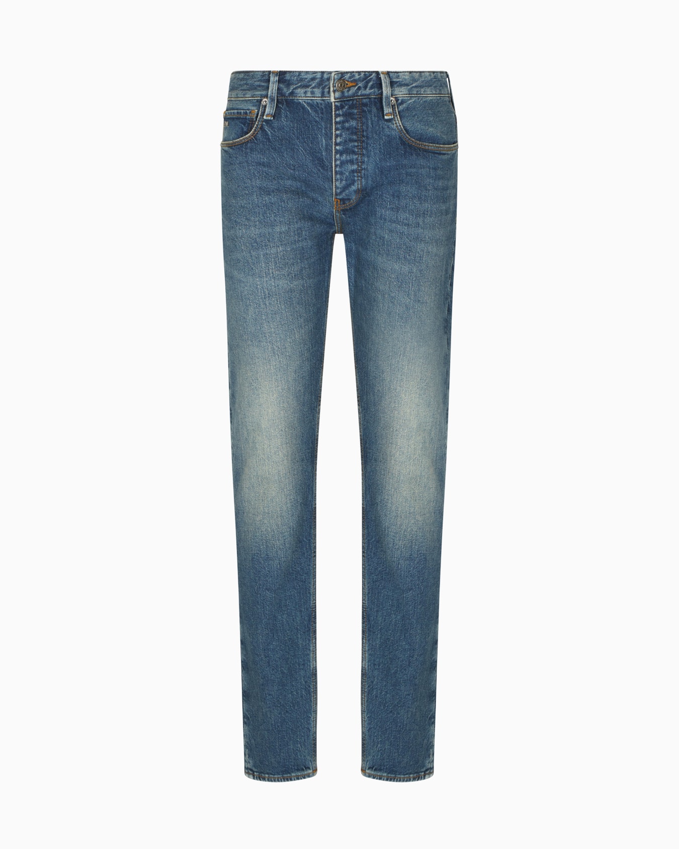 J75 slim-fit faded stretch-denim jeans Slide 0