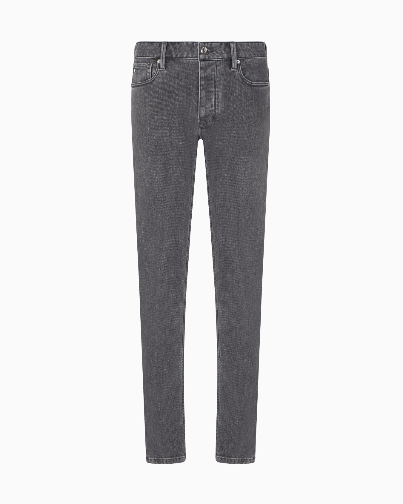 J75 Slim Fit Jeans aus elastischem Stonewash-Denim Folie 0
