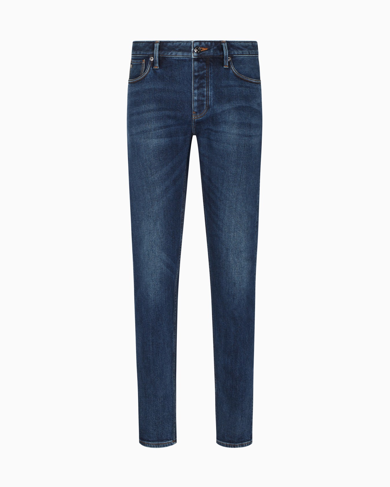 ASV J75 slim-fit jeans in stone-washed brushed stretch denim Slide 0