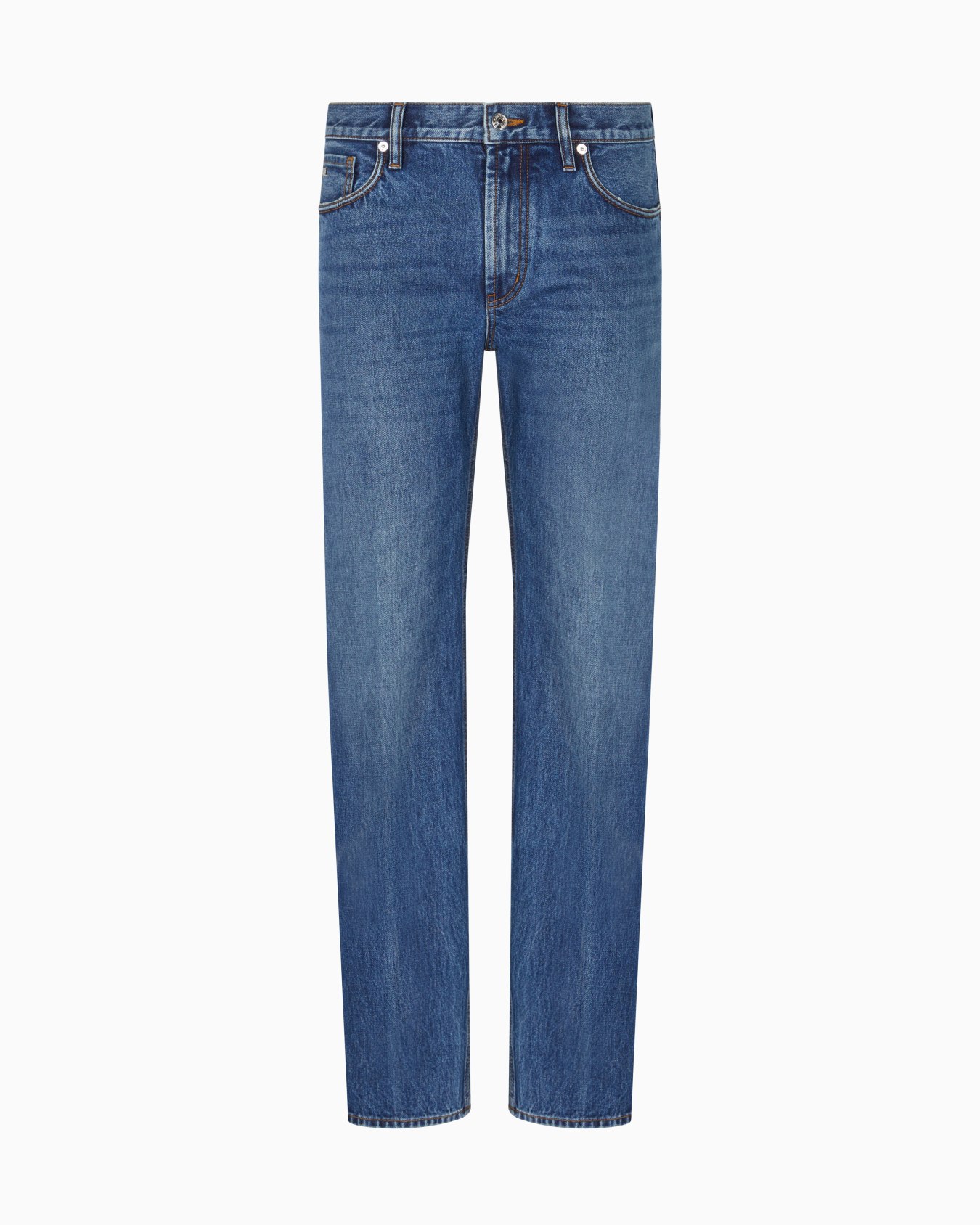 J76 straight-fit, stone-washed denim jeans Slide 0