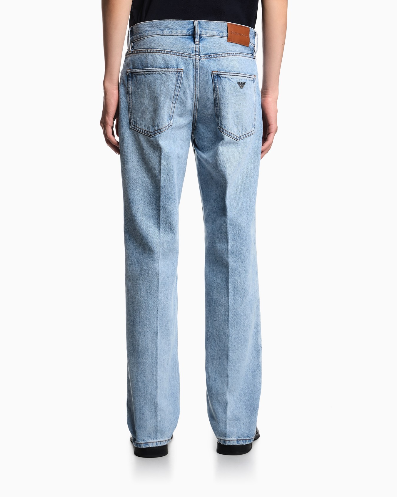 J76 straight-fit, stone-washed denim jeans Slide 2