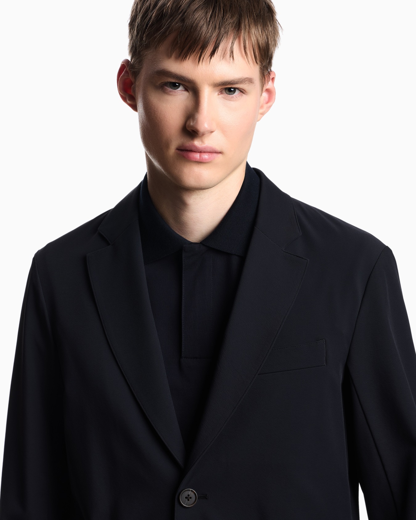 Travel Essentials nylon single-breasted blazer Slide 4