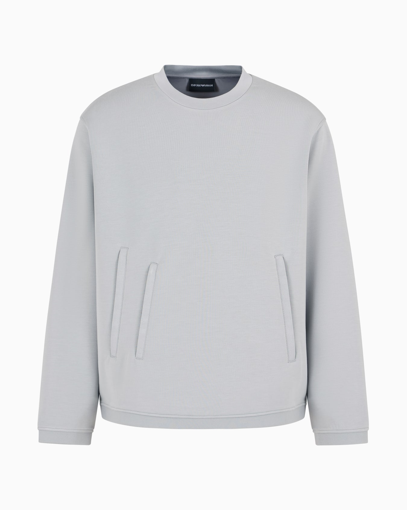 Travel Essential modal-blend double jersey sweatshirt Slide 0