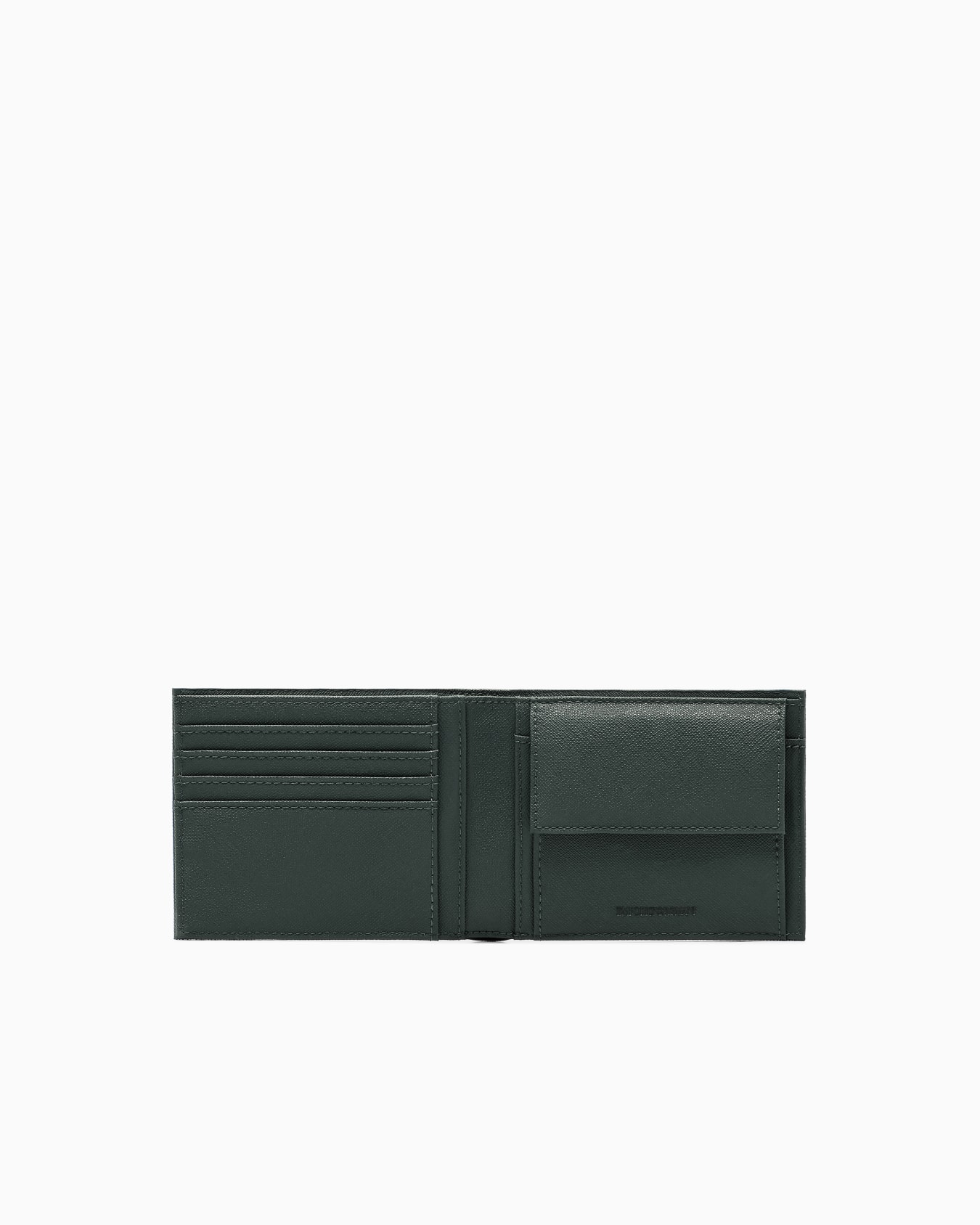 ASV regenerated Saffiano bifold wallet Slide 2