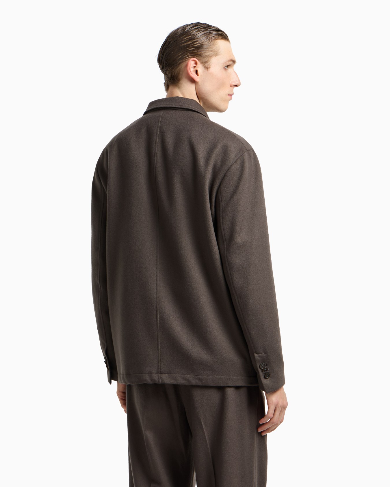 Virgin wool blazer with lapels  Slide 3