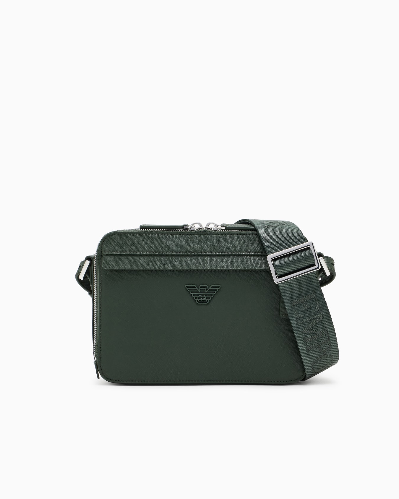 ASV カメラバッグ 再生サフィアーノレザー イーグルプレート ミニ スライドする 0