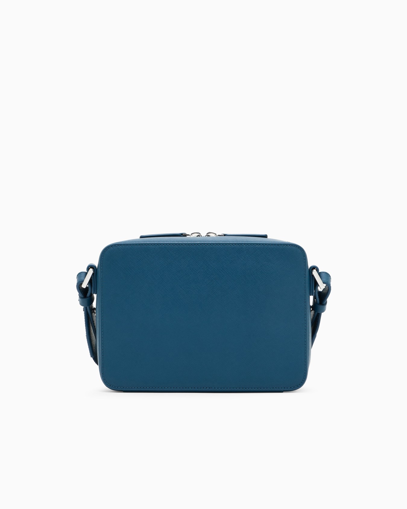ASV regenerated Saffiano leather mini camera bag with eagle plate Slide 2