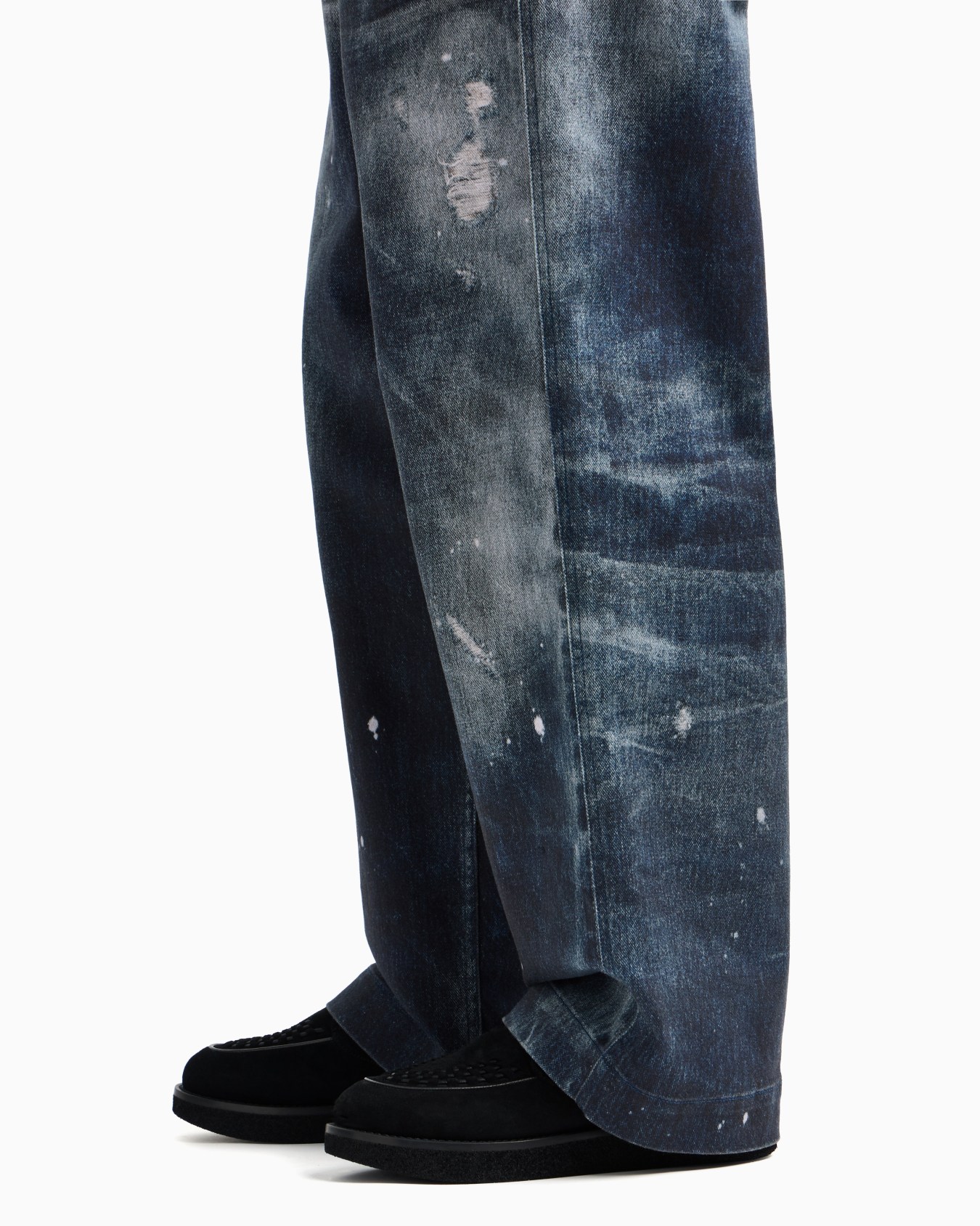 ASV Bedruckte Jeans aus Bio-Drill mit einem Aufdruck der New York Sonderkollektion Folie 4