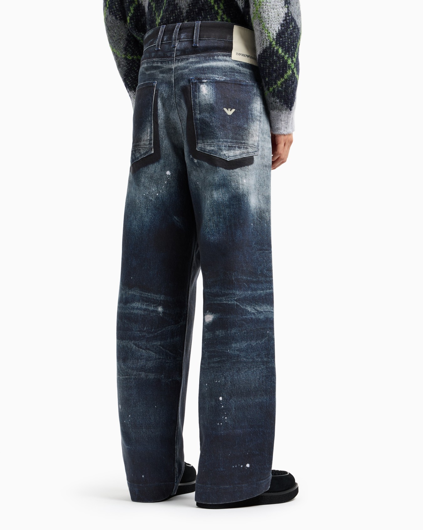 ASV Bedruckte Jeans aus Bio-Drill mit einem Aufdruck der New York Sonderkollektion Folie 2