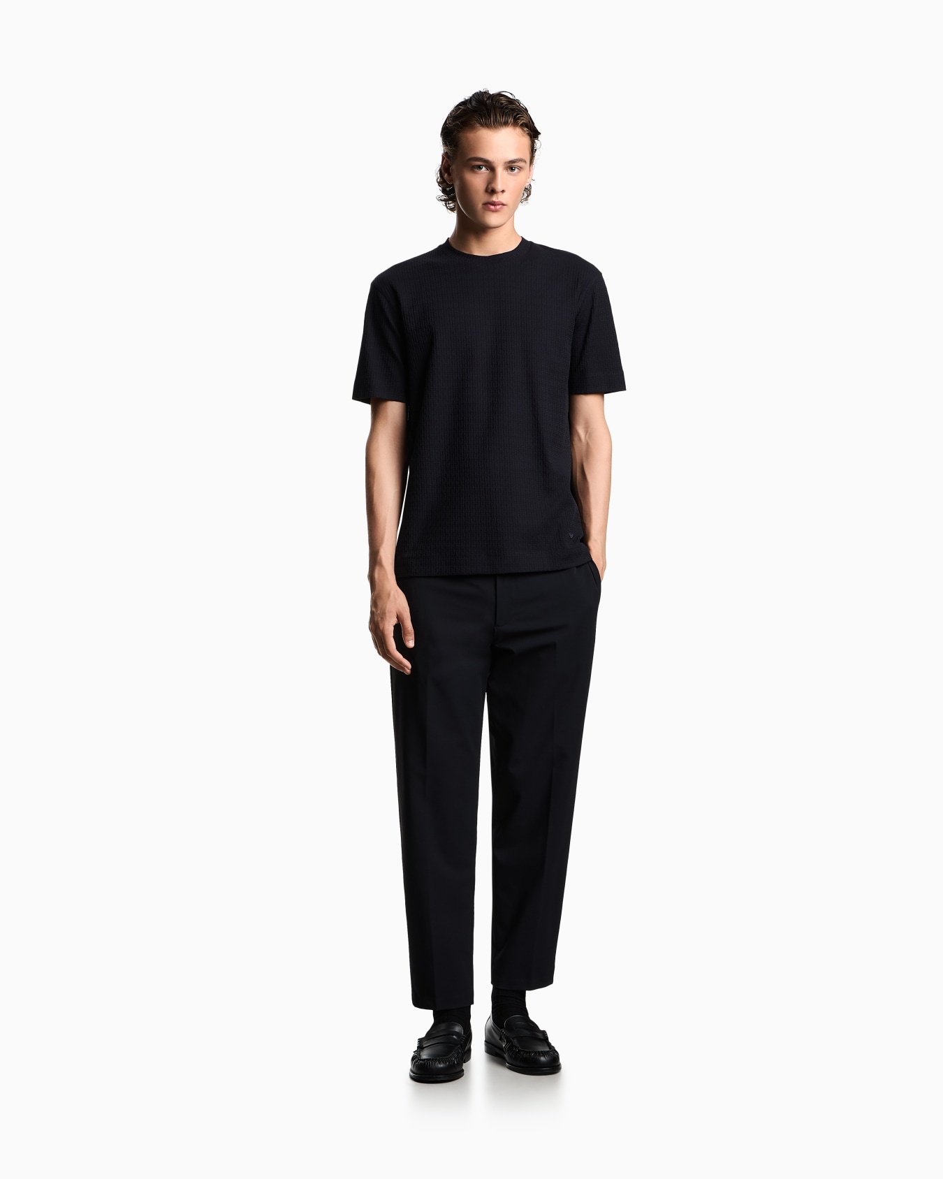 ASV US Exclusive jacquard jersey T-shirt Diapositiva 1