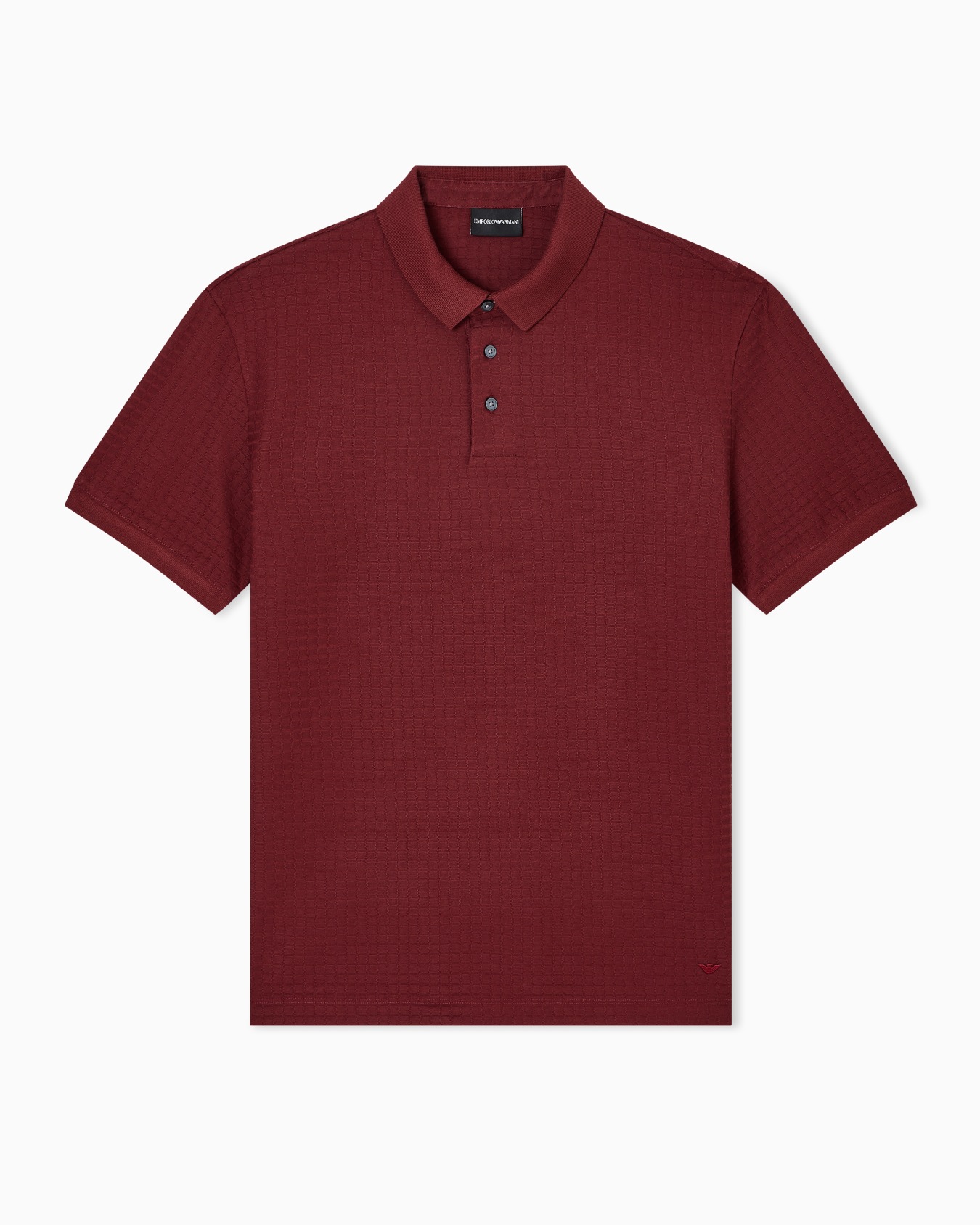 US Exclusive jacquard jersey polo shirt Slide 0