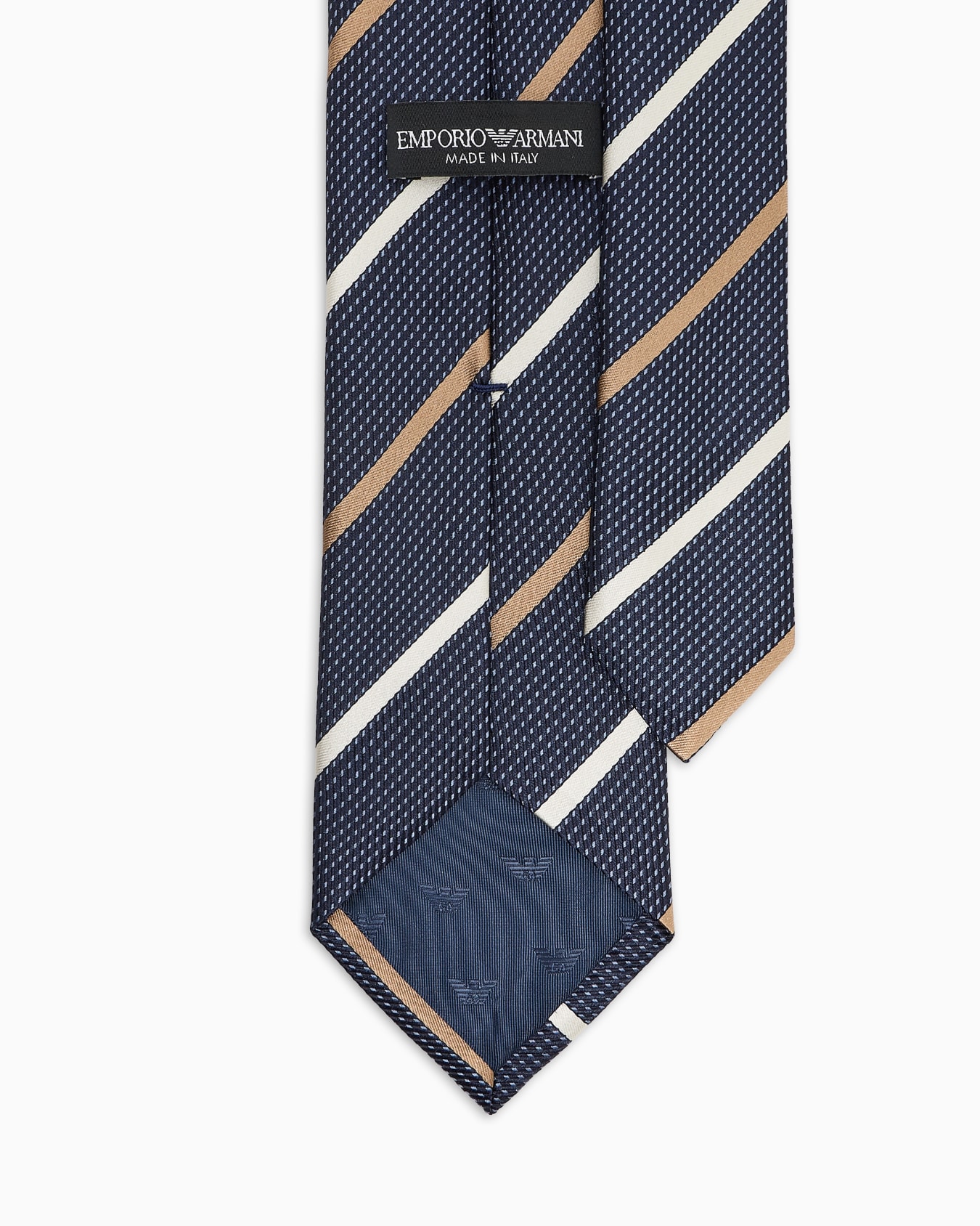 Cravate en pure soie motif jacquard Diapositive 1