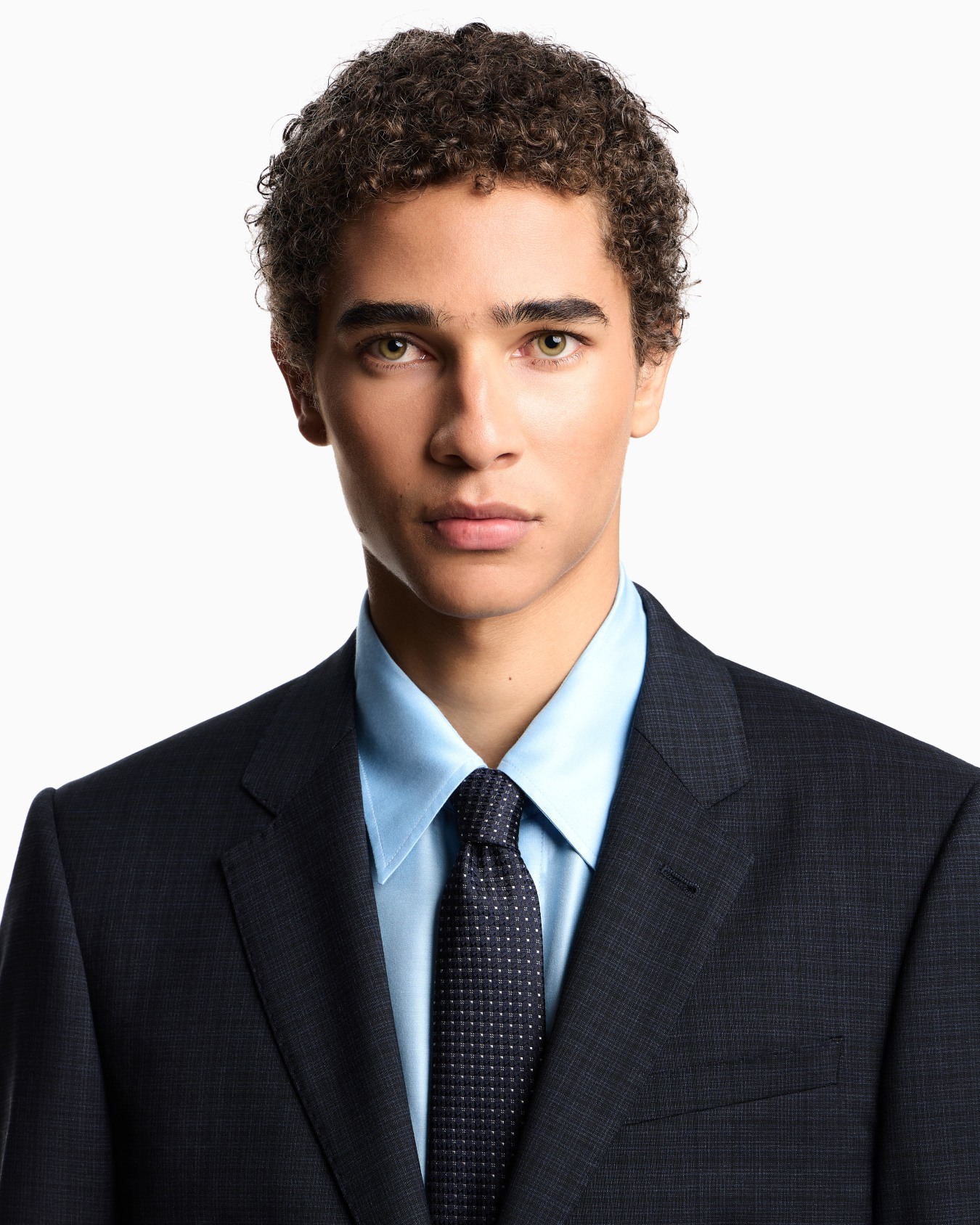 Pure silk tie with jacquard Majolica micro-pattern Slide 2