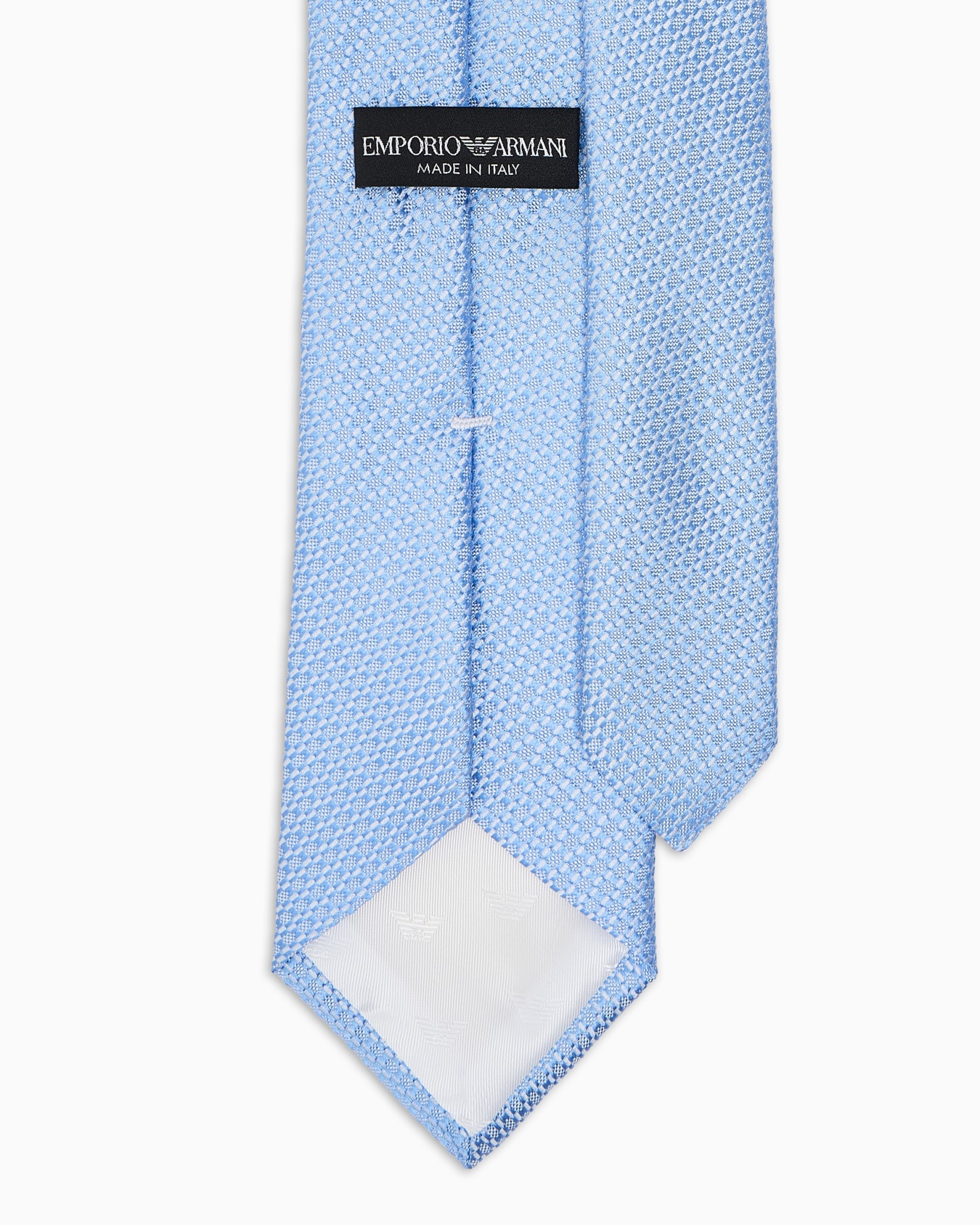 Corbata de seda pura microadamascada Diapositiva 1
