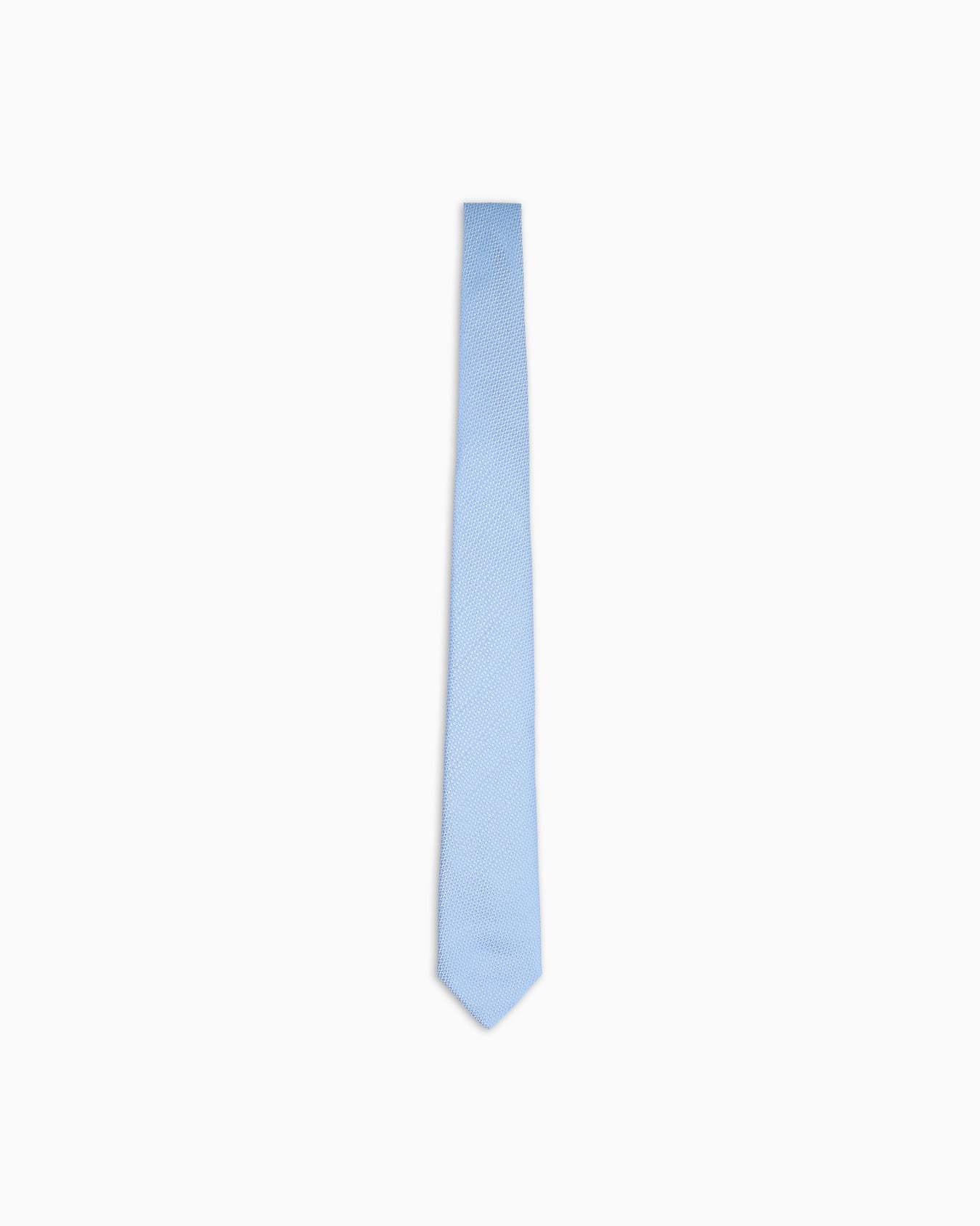 Corbata de seda pura microadamascada Diapositiva 0