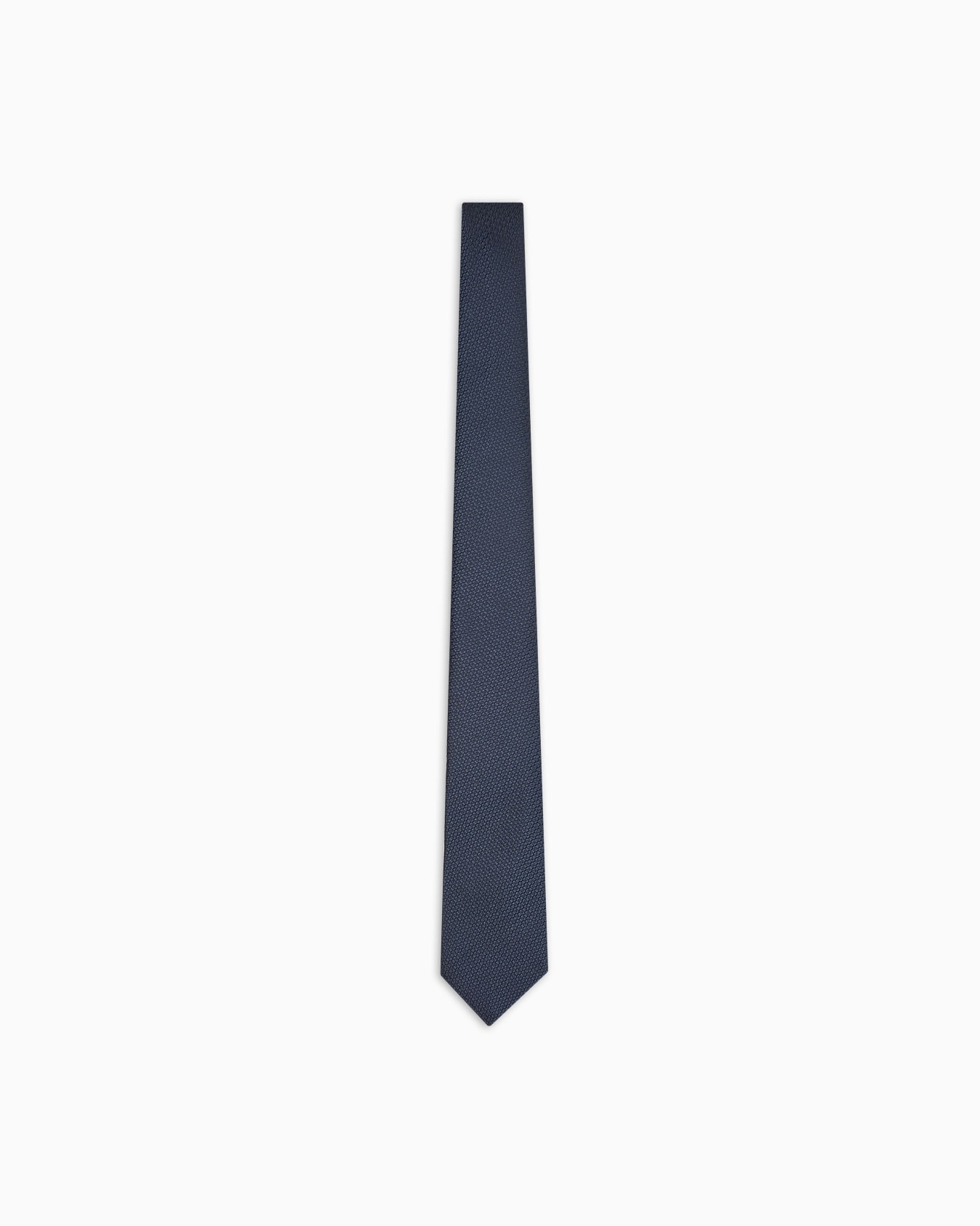 Pure silk micro-textured tie Slide 0