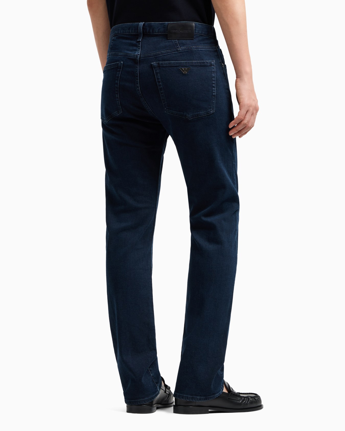J21 Regular-fit, washed twill 10.5 oz comfort-denim jeans  Slide 2