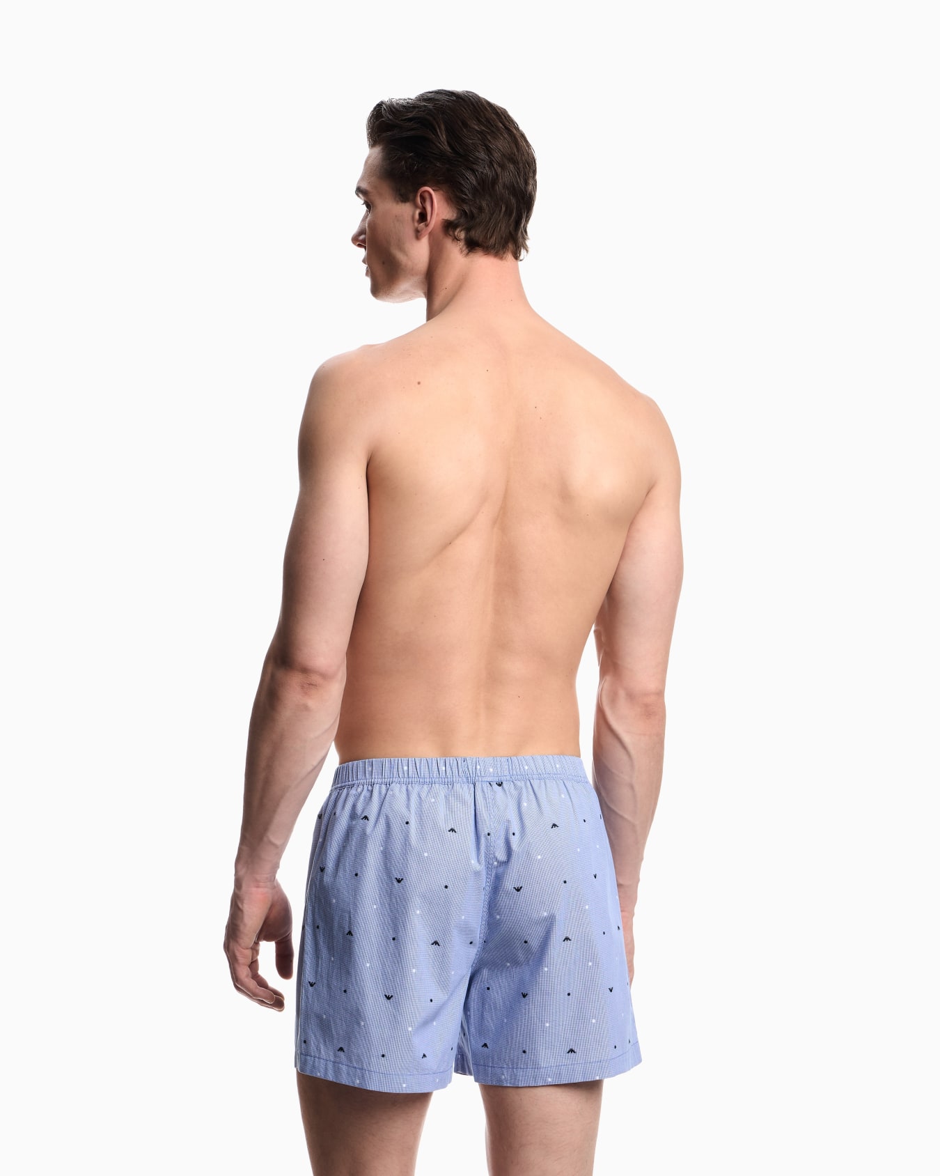 Boxers with jacquard logo pattern Slide 2