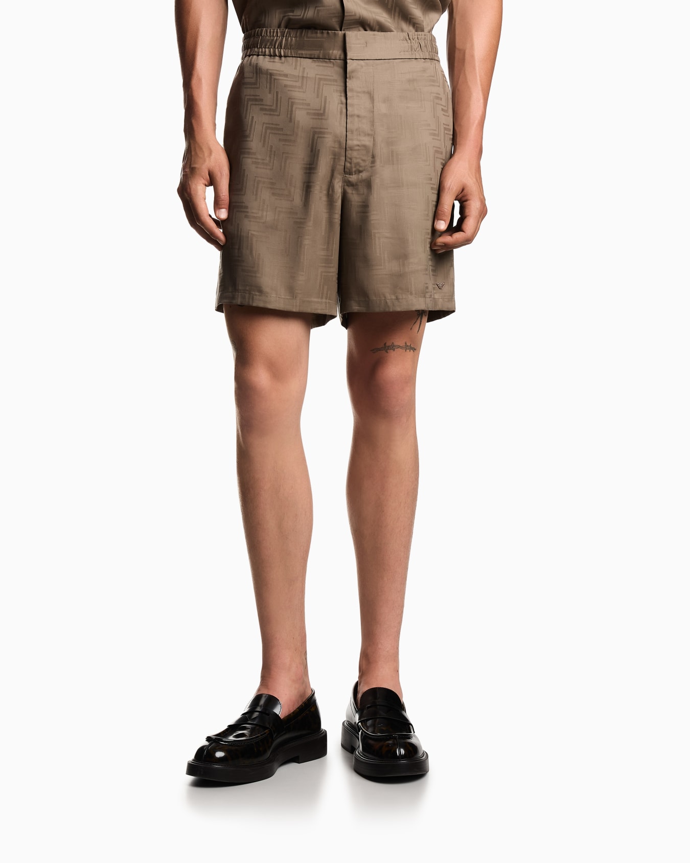 ASV jacquard Lyocell Bermuda shorts Slide 3