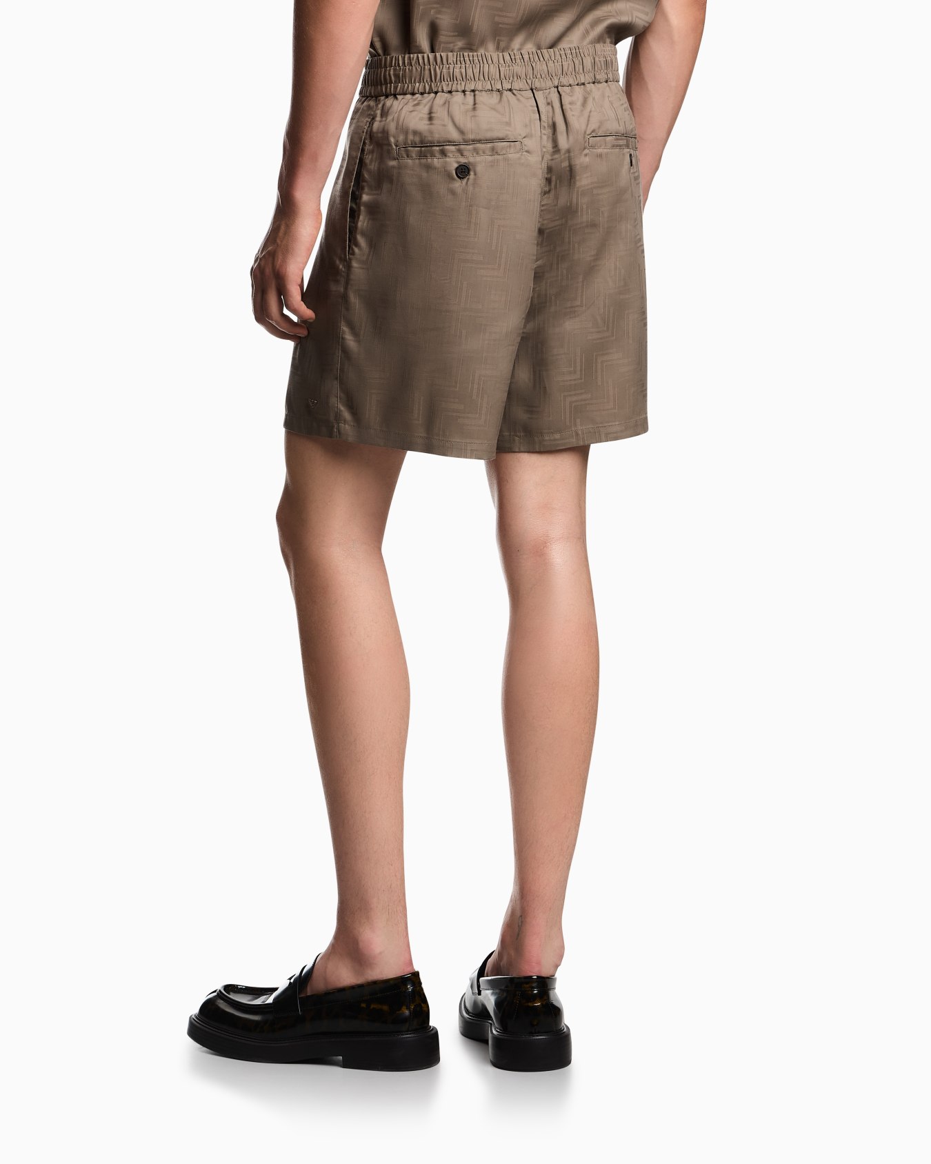 ASV jacquard Lyocell Bermuda shorts Slide 2