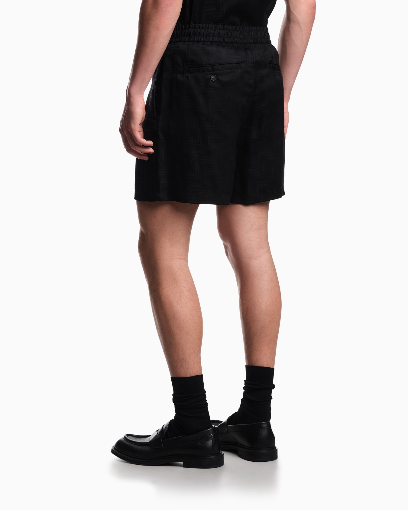 ASV jacquard Lyocell Bermuda shorts Slide 2