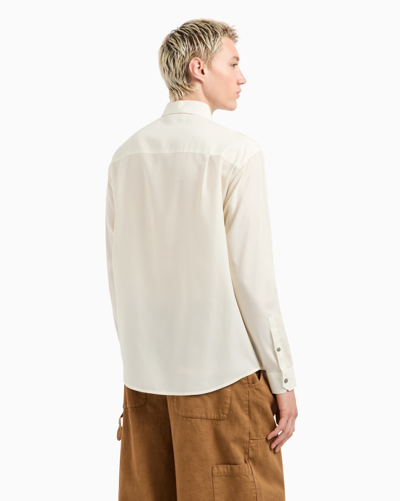 ASV Lyocell blend shirt with lily print Slide 2