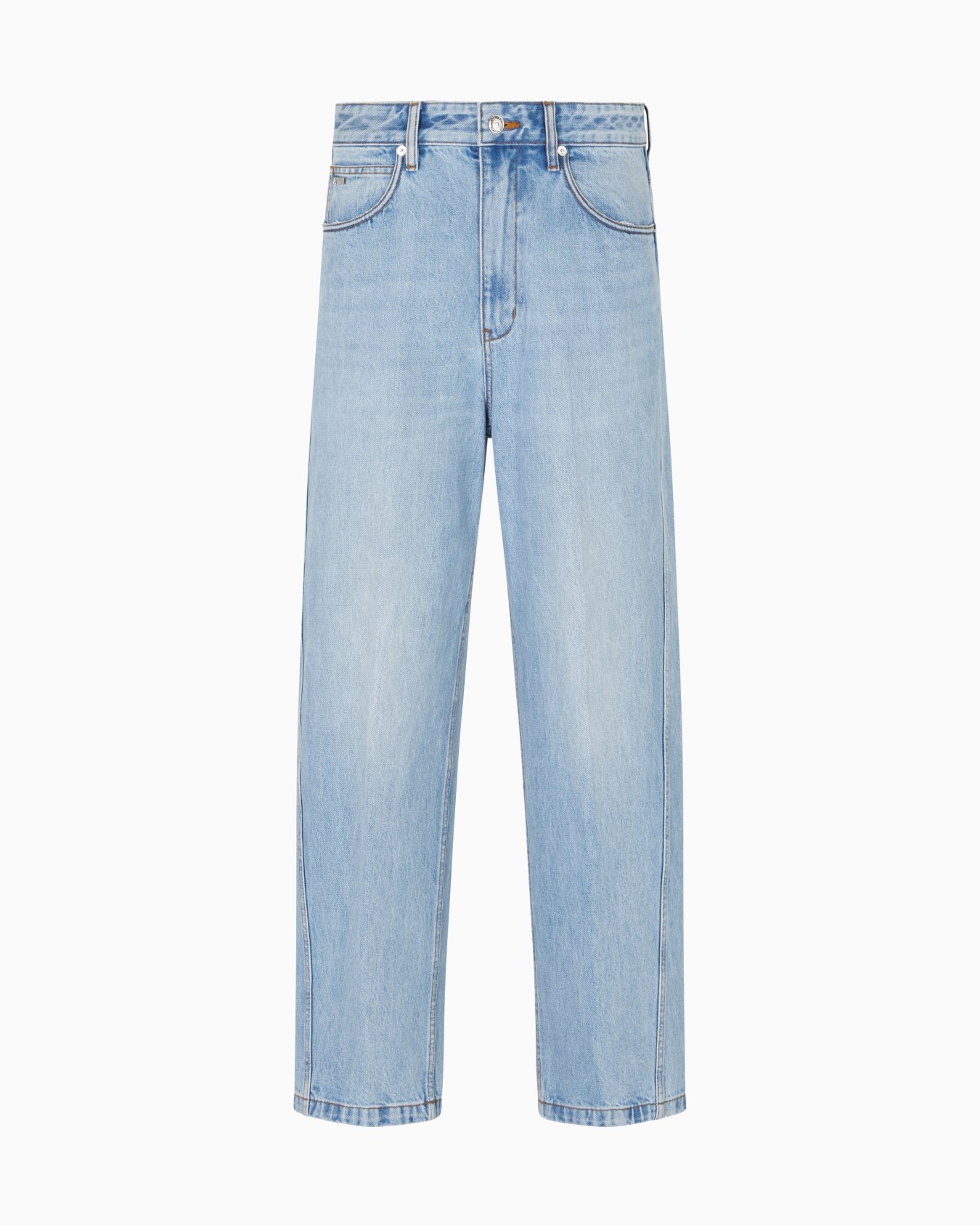 J80 baggy twist-fit, stone-washed denim jeans Slide 0