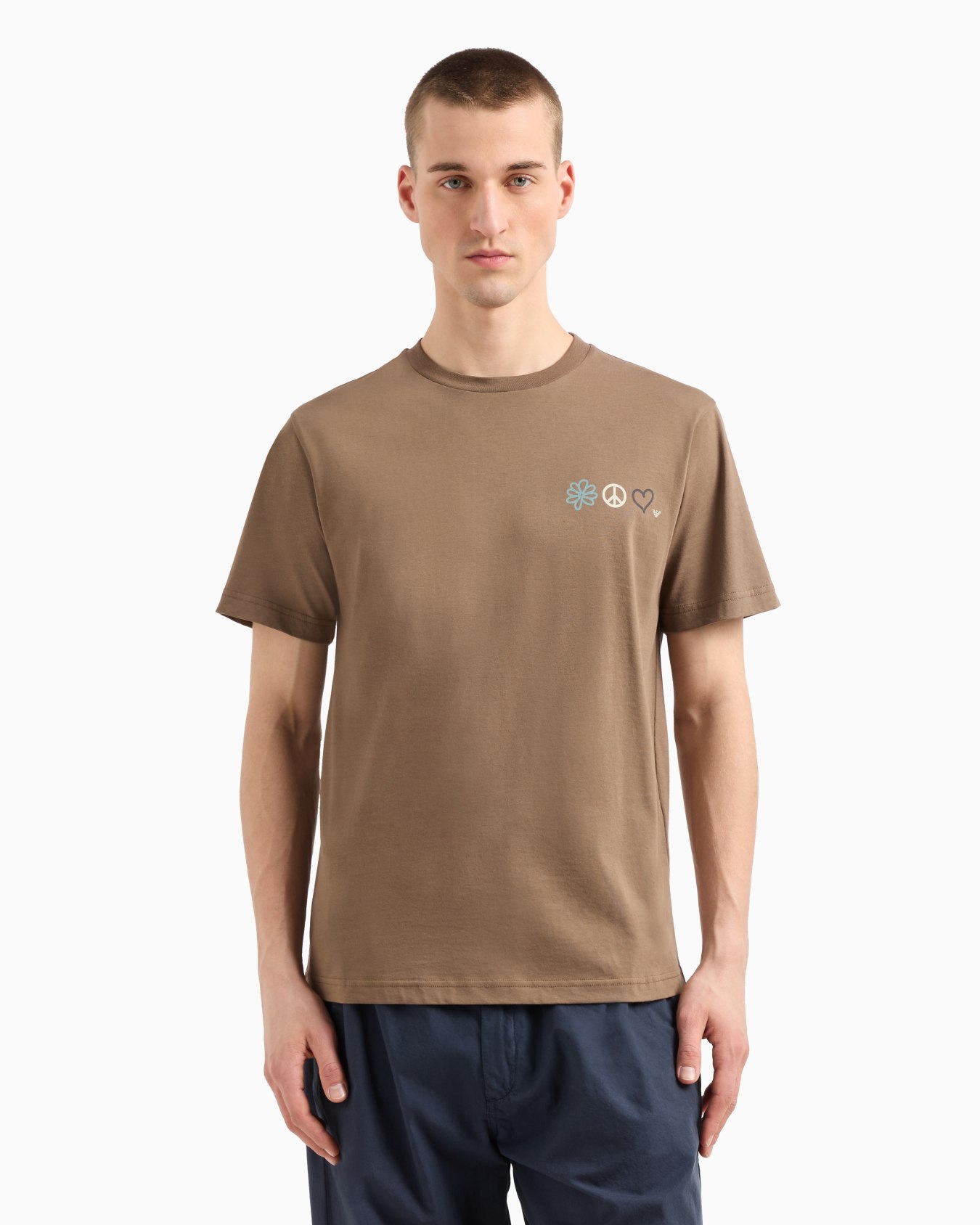 ASV jersey T-shirt with oversized print from the Peace capsule collection Slide 3