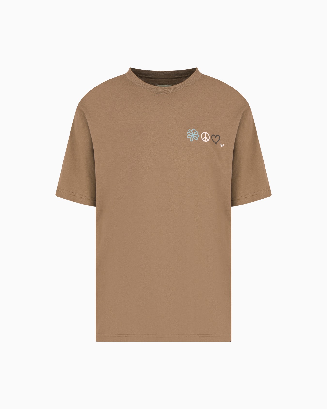 ASV jersey T-shirt with oversized print from the Peace capsule collection Slide 0