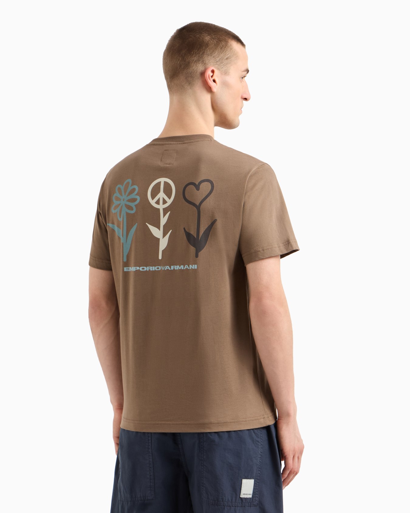 ASV jersey T-shirt with oversized print from the Peace capsule collection Slide 2