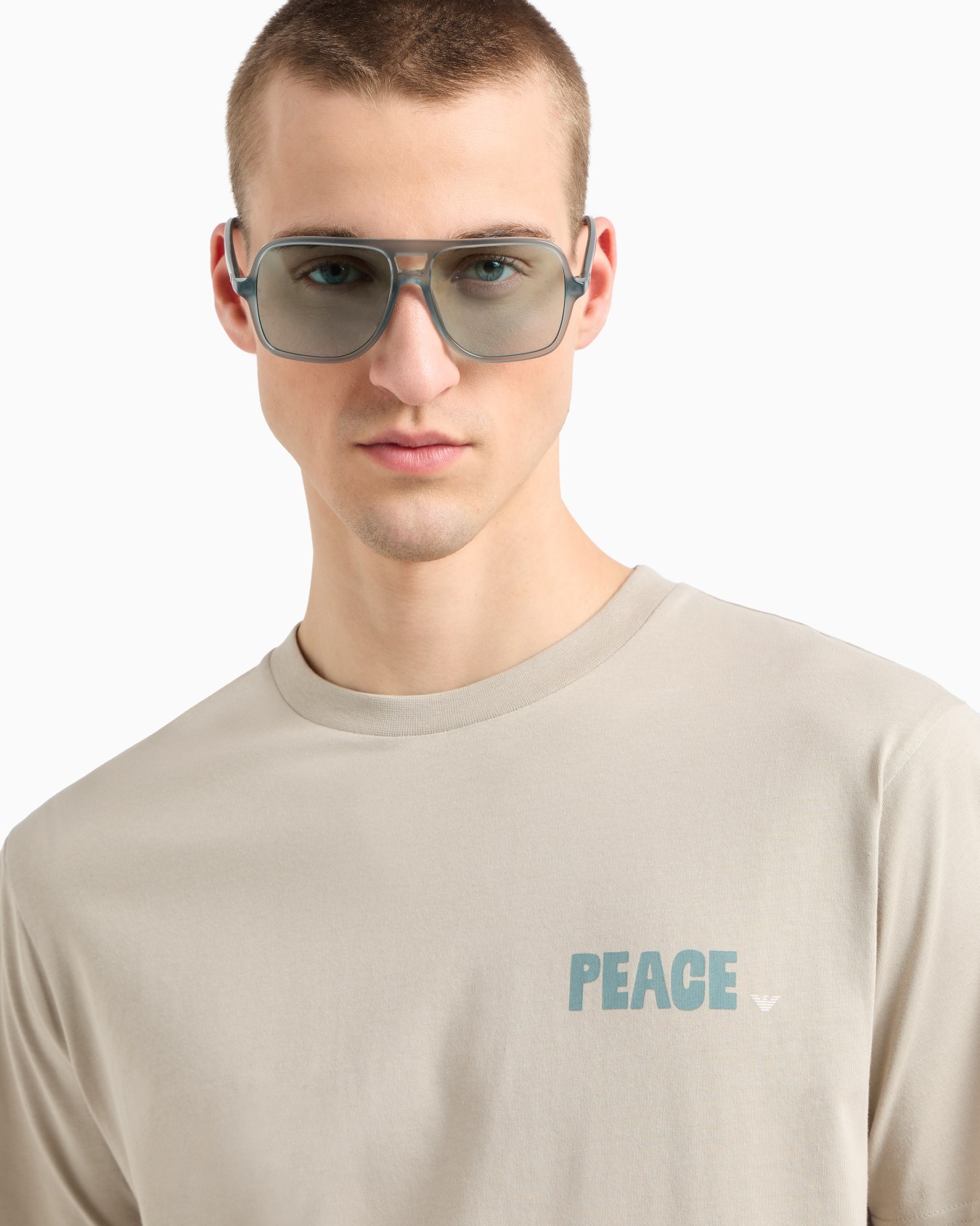 ASV Peaceカプセルコレクション Tシャツ ジャージー オーバーサイズプリント スライドする 4