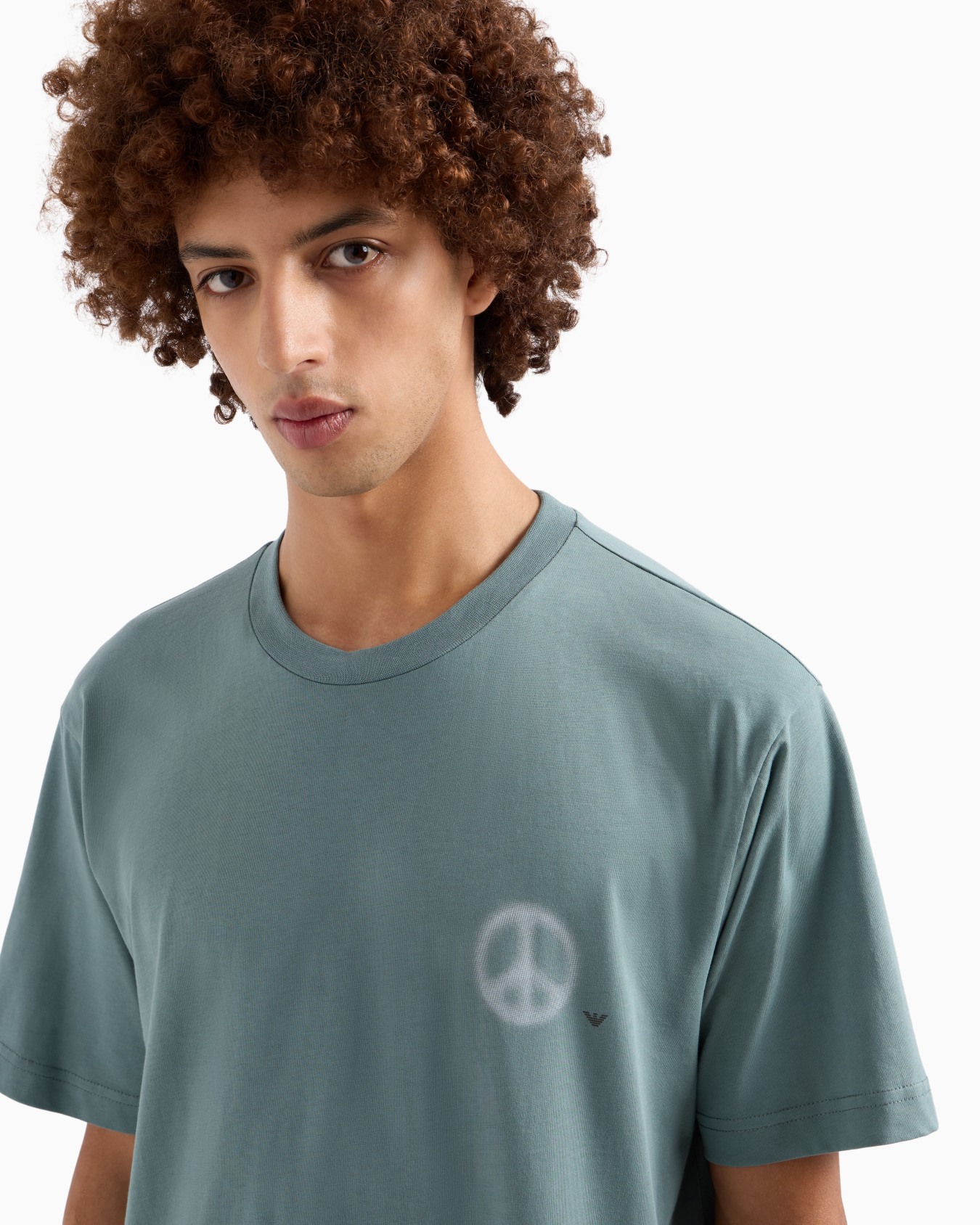 ASV jersey T-shirt with oversized print from the Peace capsule collection Slide 4