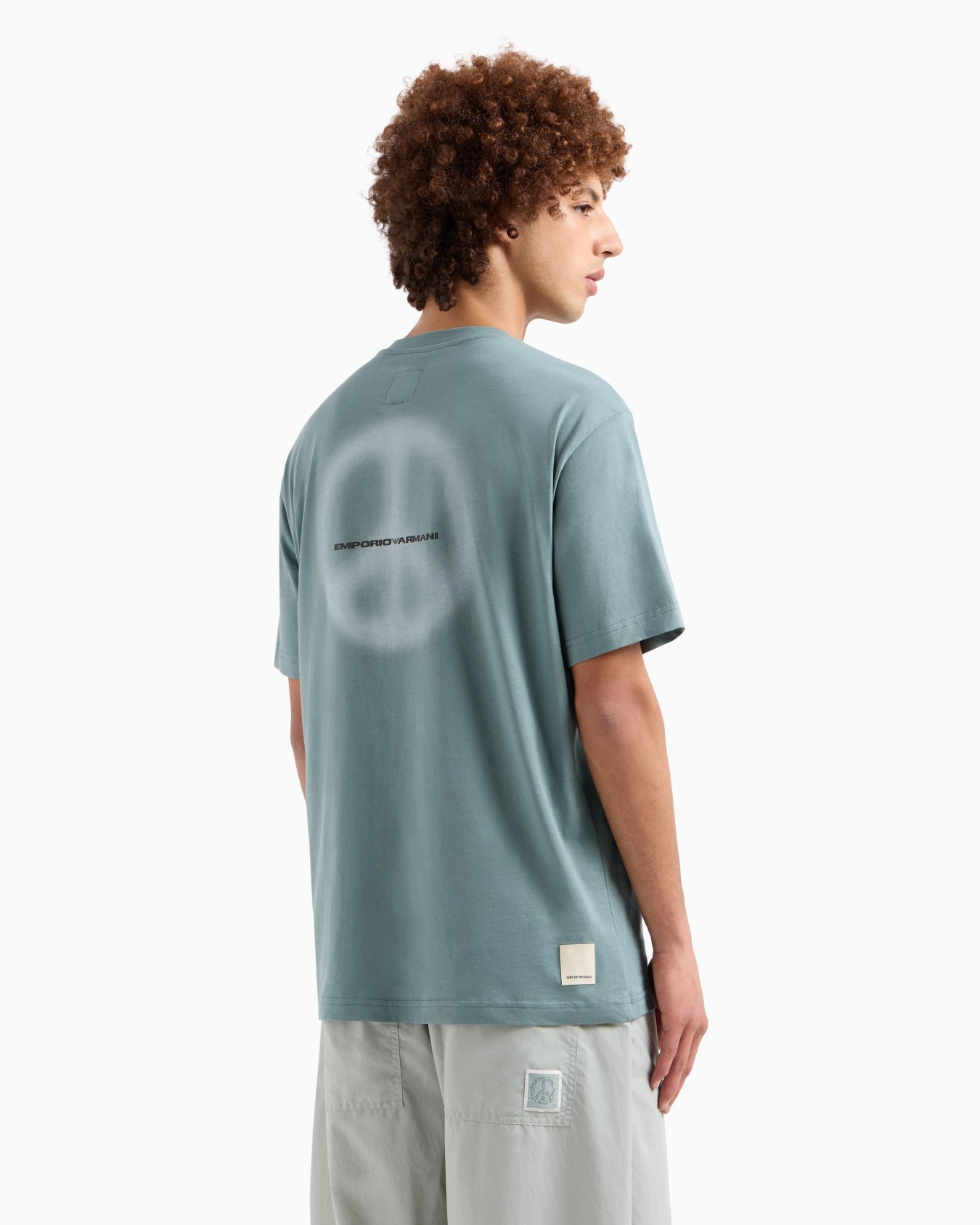 ASV jersey T-shirt with oversized print from the Peace capsule collection Slide 2