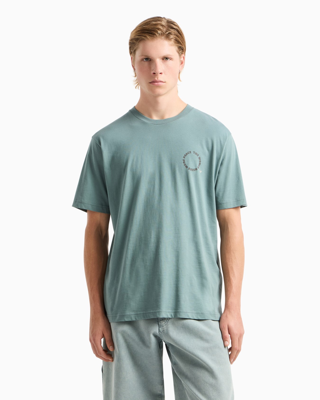 ASV jersey T-shirt with oversized print from the Peace capsule collection Slide 3