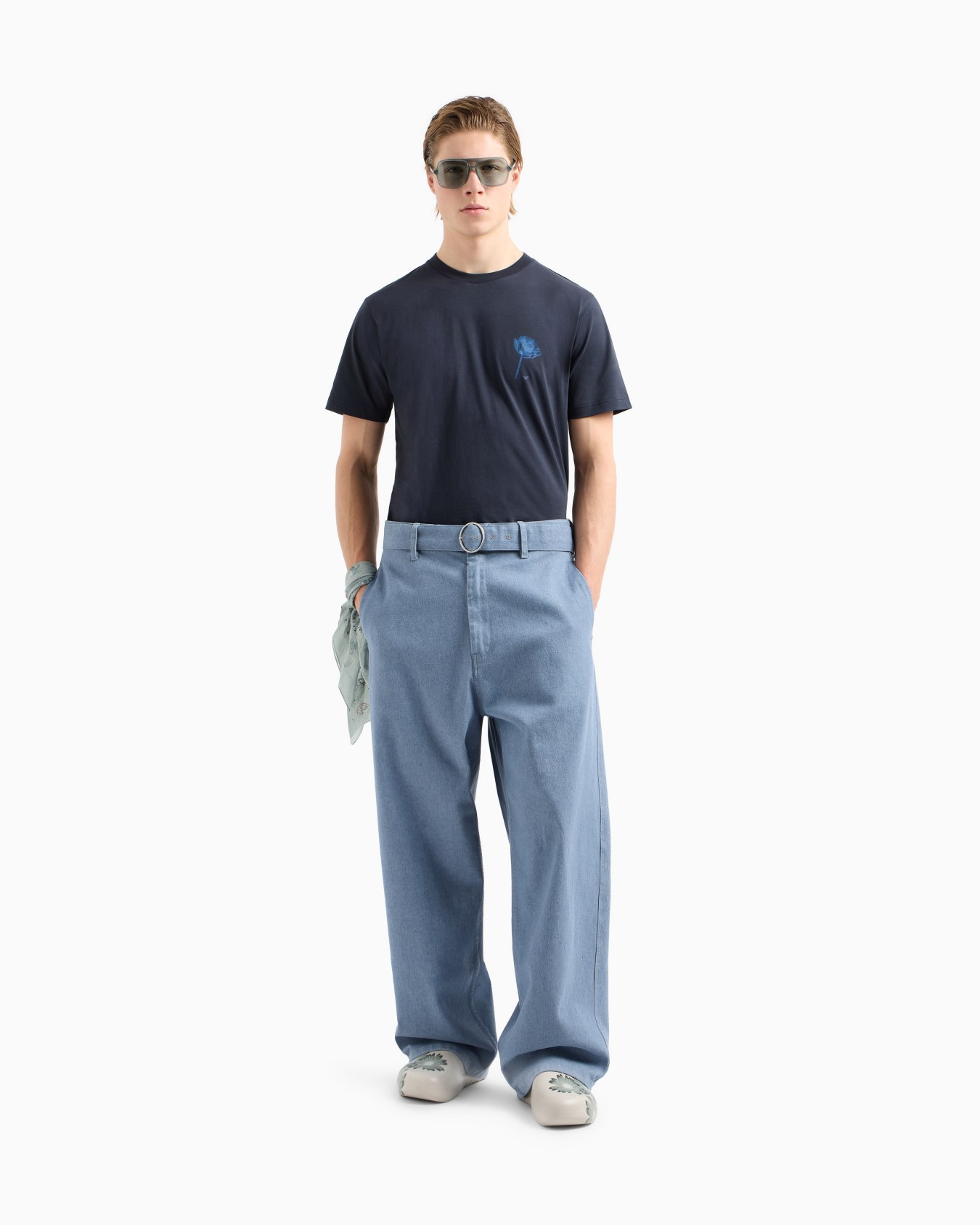 ASV jersey T-shirt with oversized print from the Peace capsule collection Slide 2