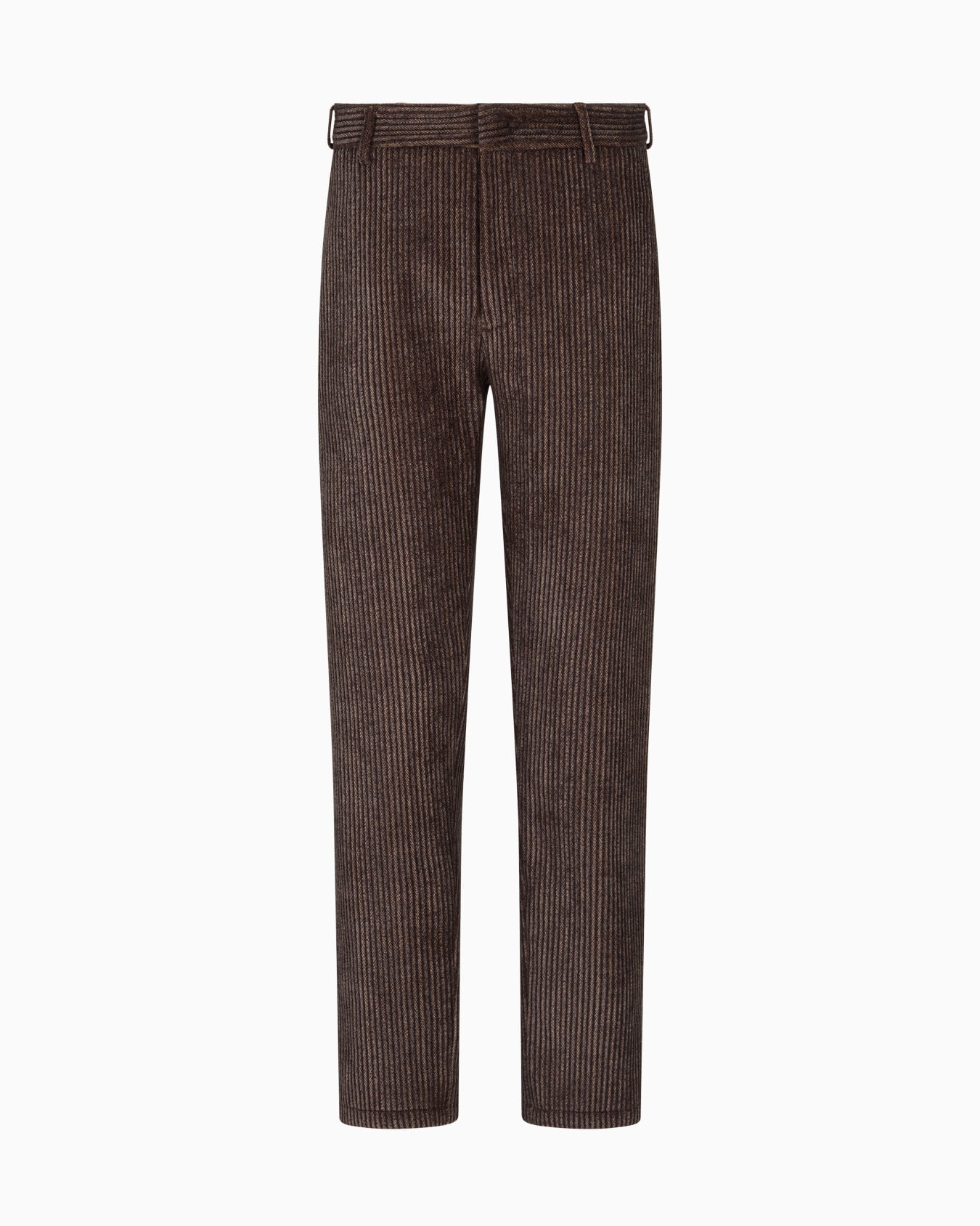 Printed corduroy trousers Slide 0