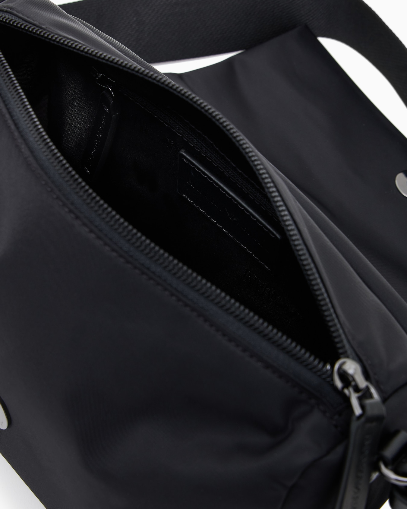 ASV recycled-nylon shoulder bag with flap Slide 3